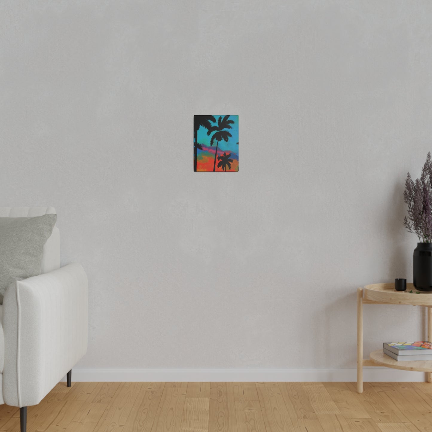2838A - Miami Beach Sunset Painting Print | Miami | Beach | Sunset | Poster | Home Decor | Wall Art | Canvas