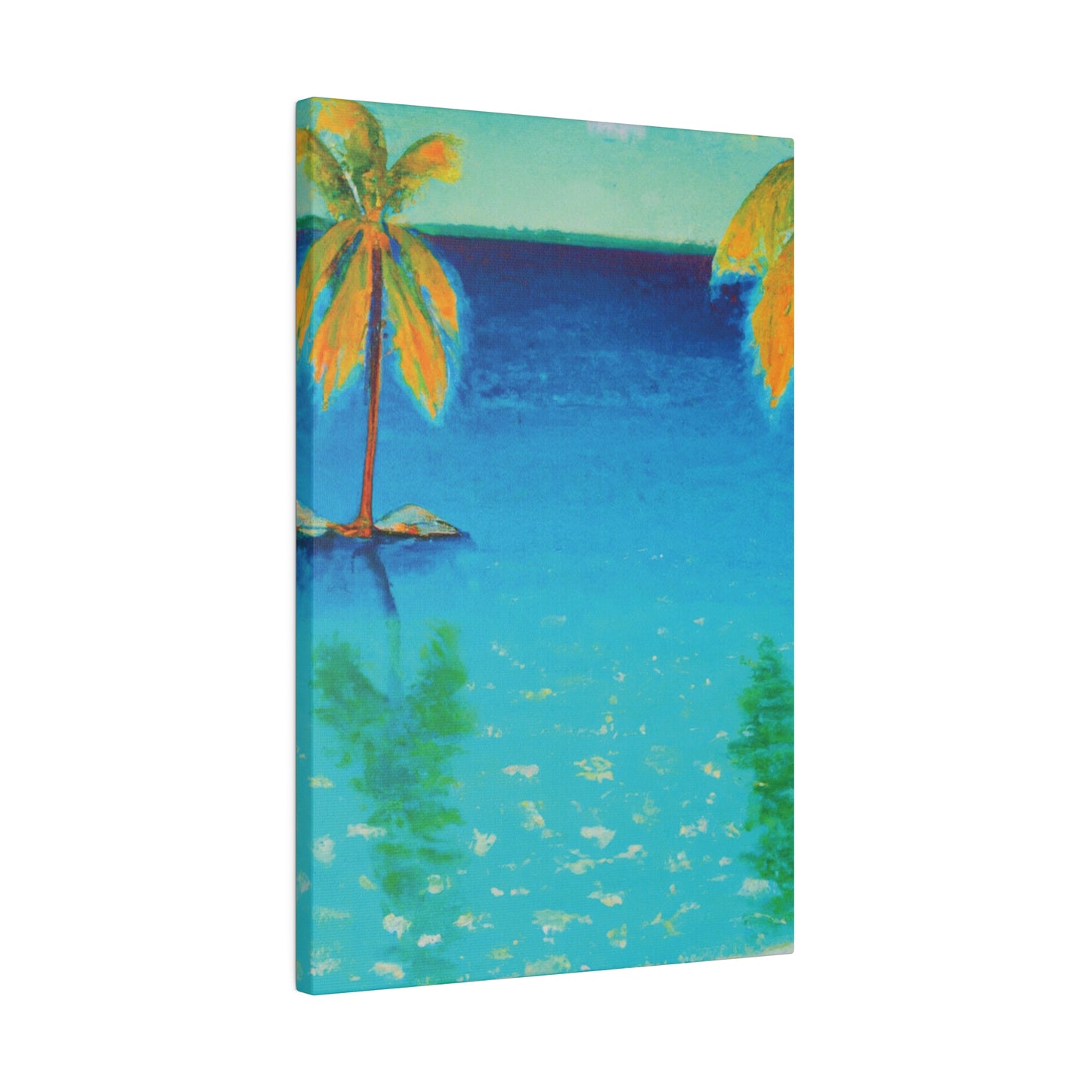 9234A - Bahamas Ocean Painting Print | Bahamas | Ocean | Beach | Poster | Home Decor | Wall Art | Canvas