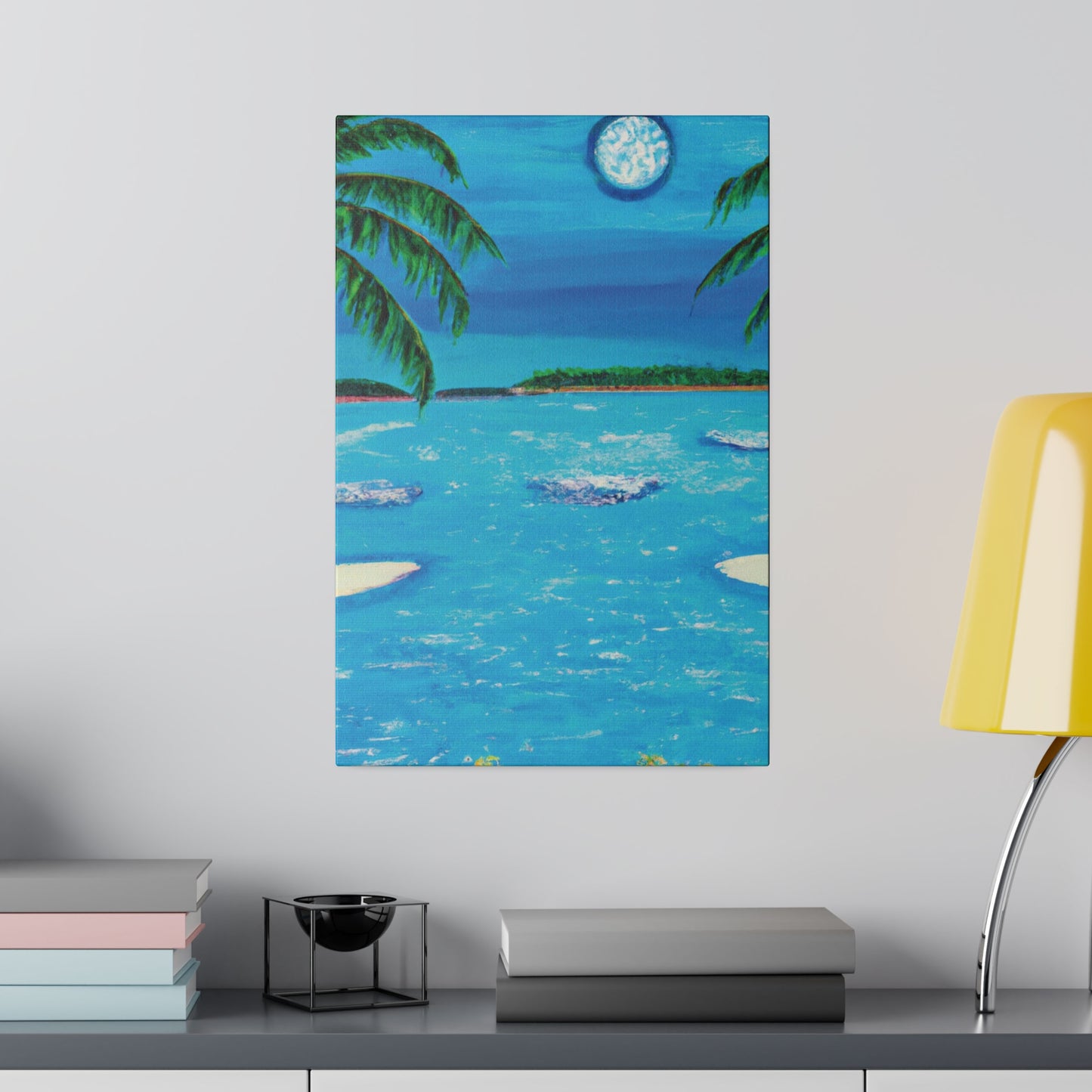 7239Z - Bahamas Ocean Painting Print | Bahamas | Ocean | Beach | Poster | Home Decor | Wall Art | Canvas