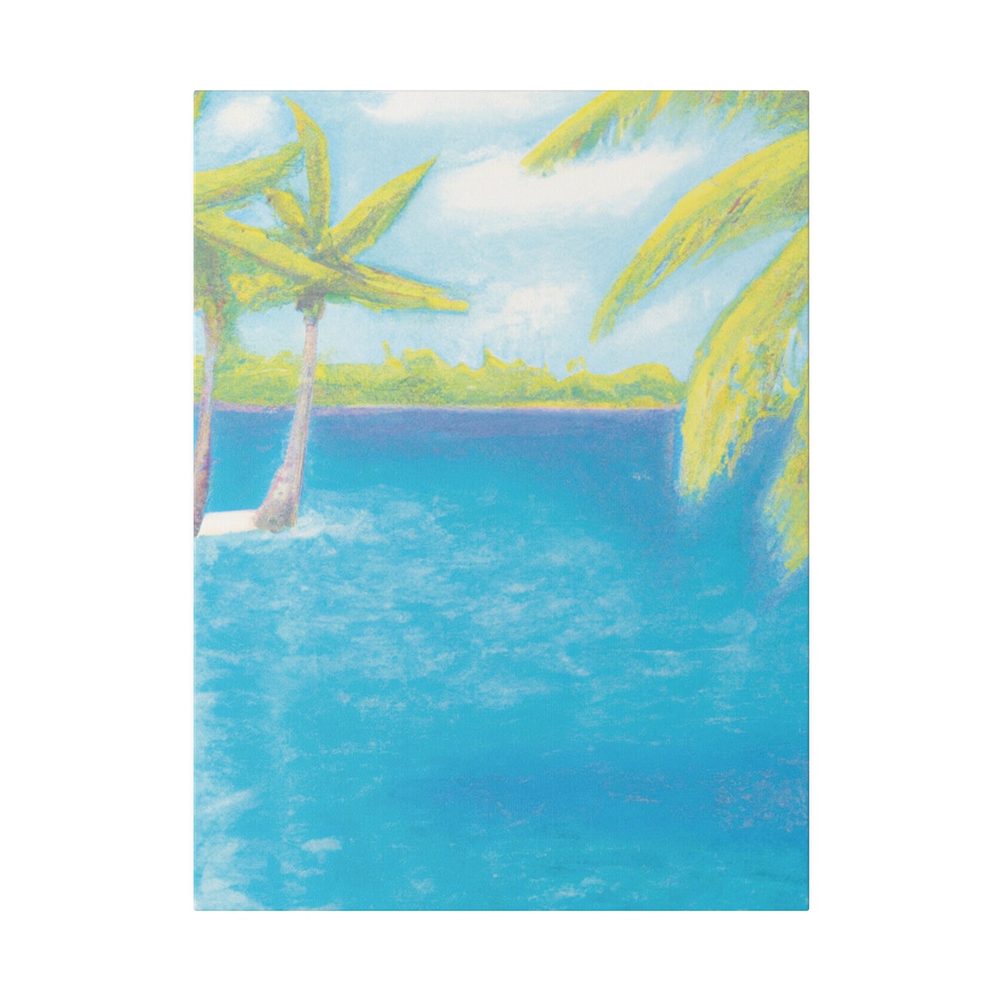 9254V - Bahamas Ocean Painting Print | Bahamas | Ocean | Beach | Poster | Home Decor | Wall Art | Canvas