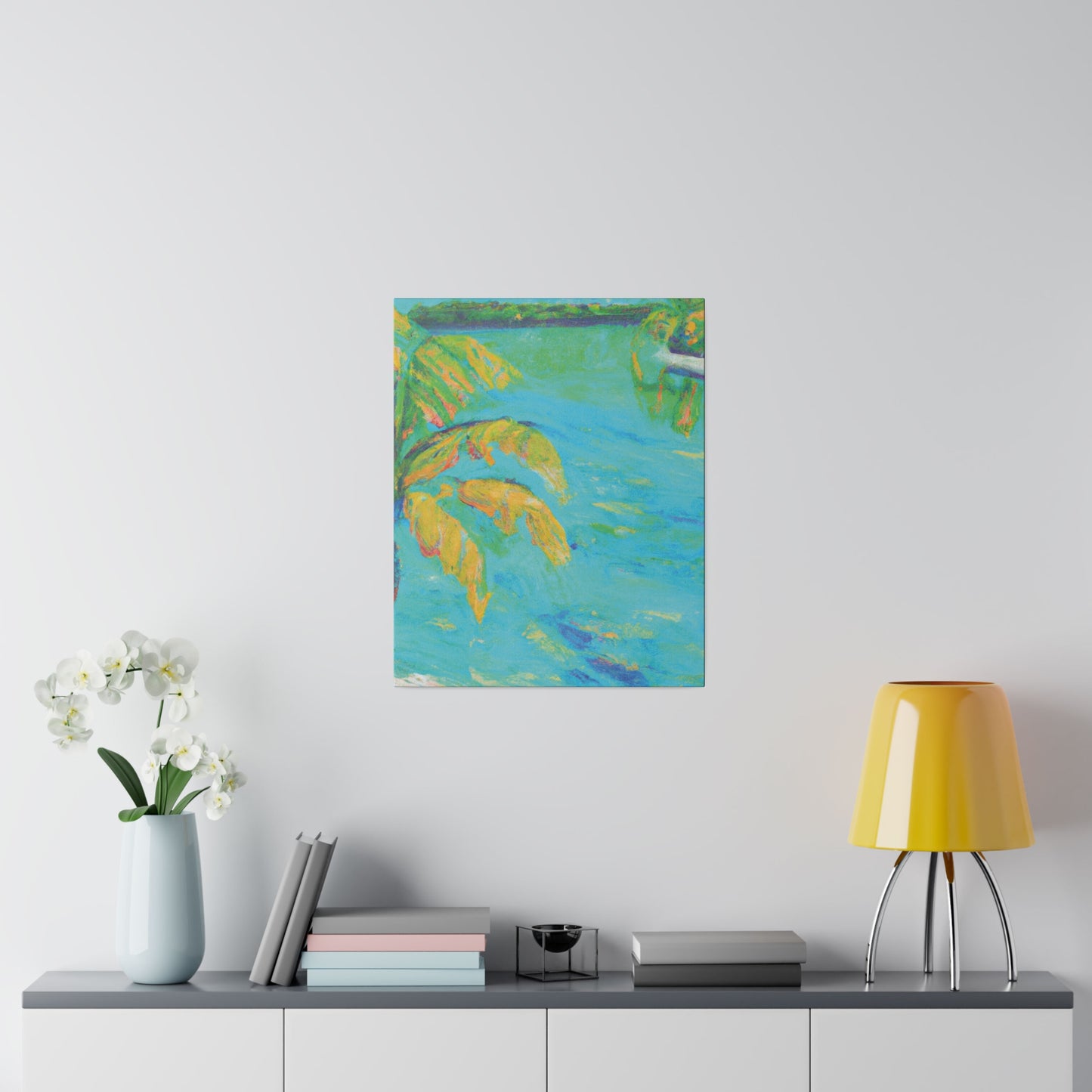 8857G - Bahamas Ocean Painting Print | Bahamas | Ocean | Beach | Poster | Home Decor | Wall Art | Canvas