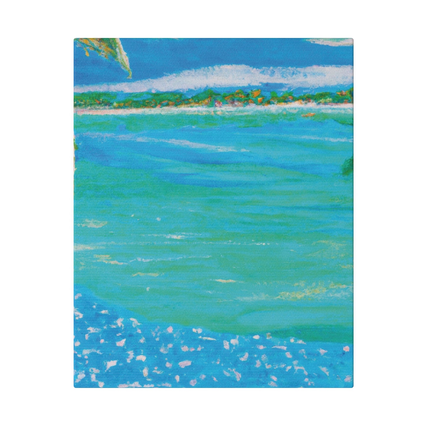 4740W - Bahamas Ocean Painting Print | Bahamas | Ocean | Beach | Poster | Home Decor | Wall Art | Canvas