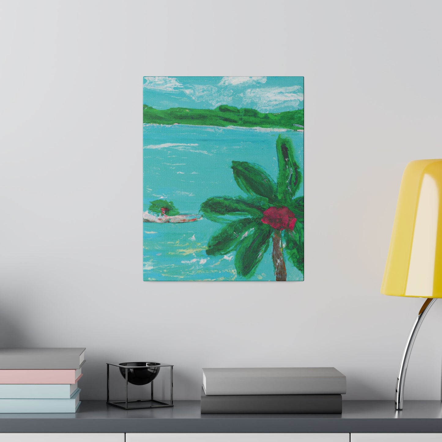 5627Q - Bahamas Ocean Painting Print | Bahamas | Ocean | Beach | Poster | Home Decor | Wall Art | Canvas