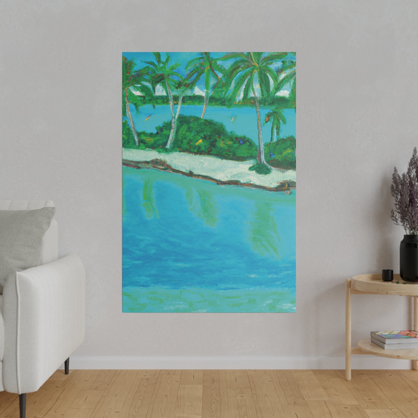 9621A - Bahamas Ocean Painting Print | Bahamas | Ocean | Beach | Poster | Home Decor | Wall Art | Canvas