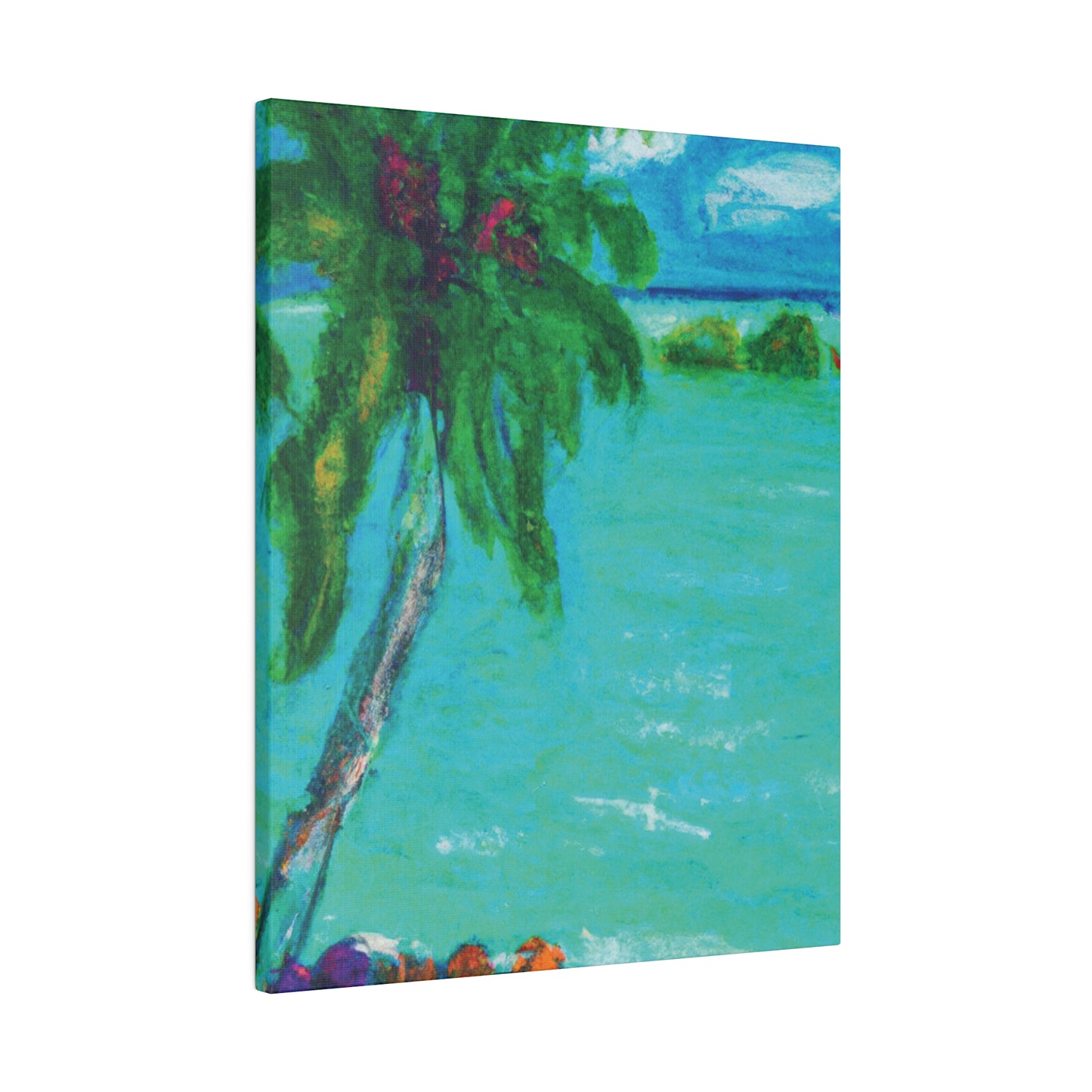 8864T - Bahamas Ocean Painting Print | Bahamas | Ocean | Beach | Poster | Home Decor | Wall Art | Canvas