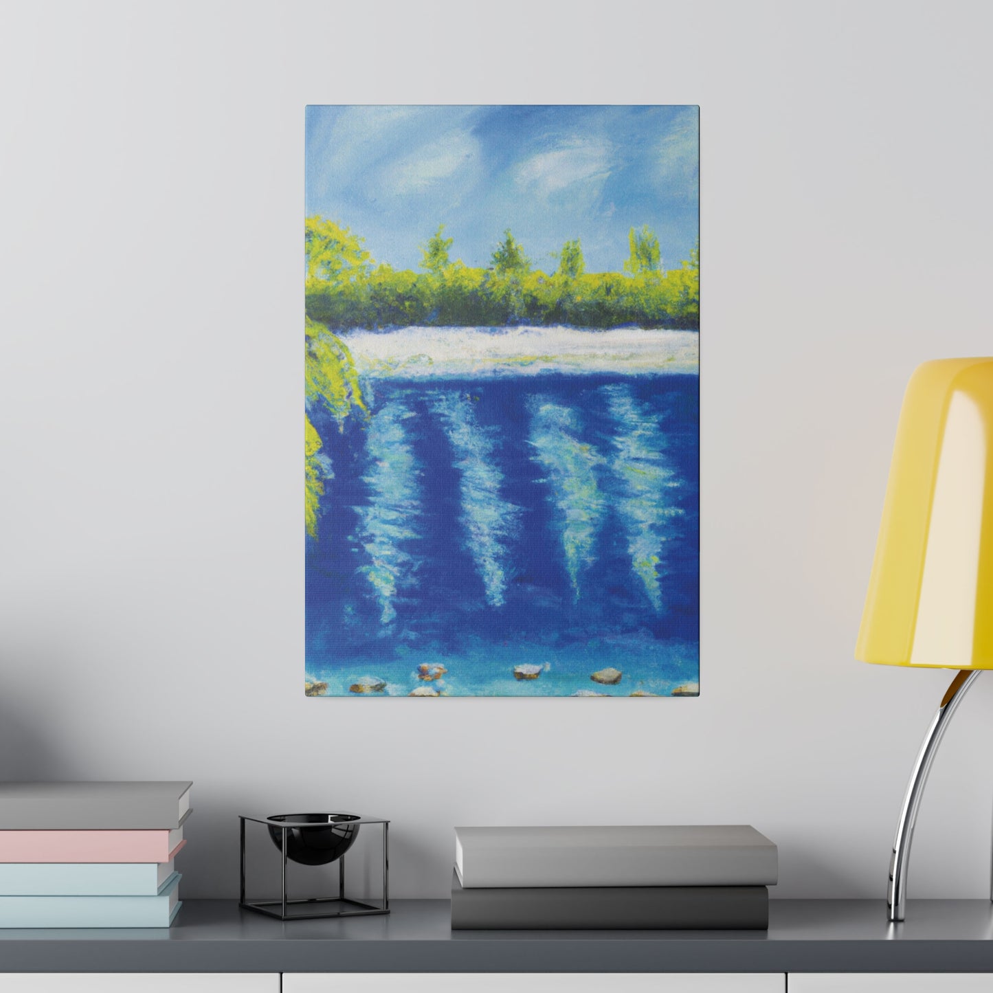 8106X - Bahamas Ocean Painting Print | Bahamas | Ocean | Beach | Poster | Home Decor | Wall Art | Canvas