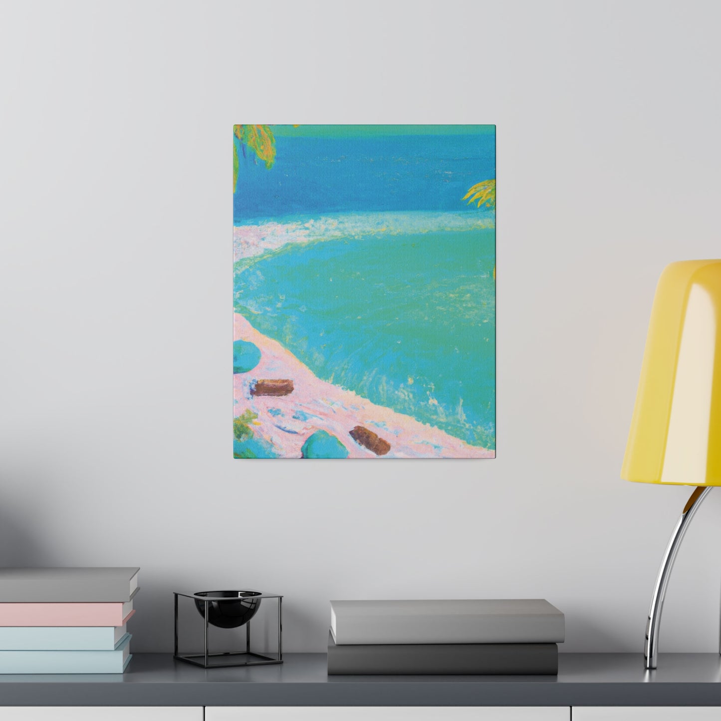 7342G - Bahamas Ocean Painting Print | Bahamas | Ocean | Beach | Poster | Home Decor | Wall Art | Canvas