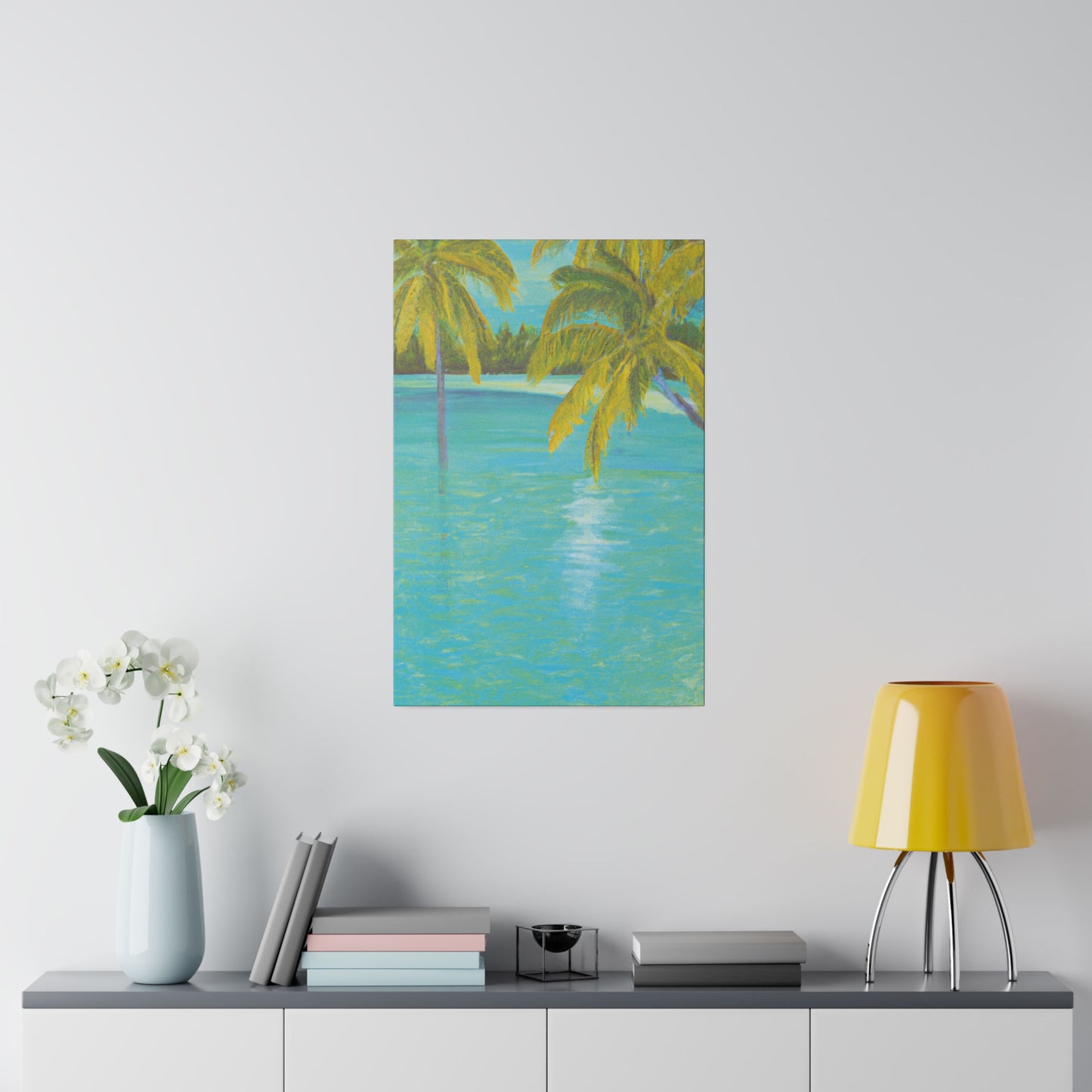 3412M - Bahamas Ocean Painting Print | Bahamas | Ocean | Beach | Poster | Home Decor | Wall Art | Canvas