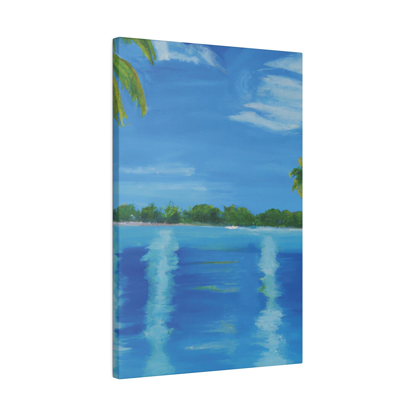 6876O - Bahamas Ocean Painting Print | Bahamas | Ocean | Beach | Poster | Home Decor | Wall Art | Canvas