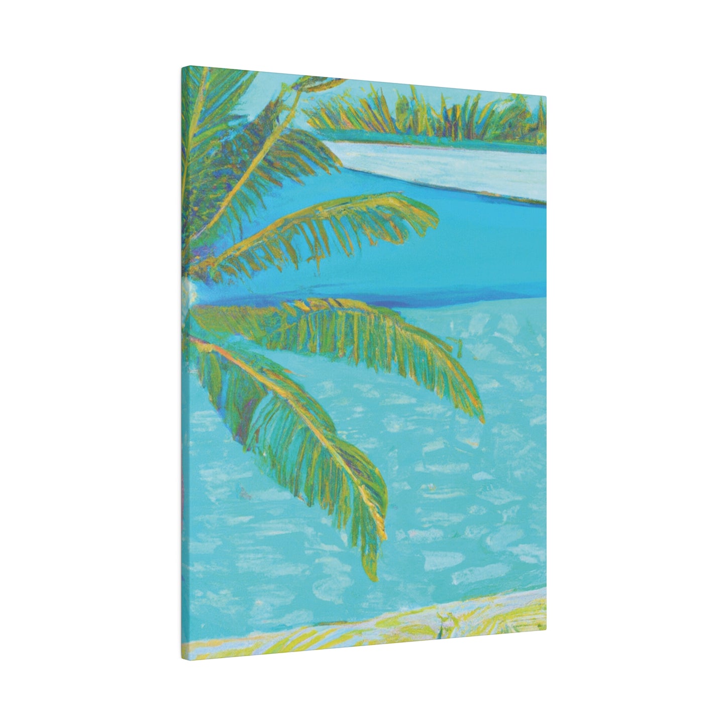 6398H - Bahamas Ocean Painting Print | Bahamas | Ocean | Beach | Poster | Home Decor | Wall Art | Canvas