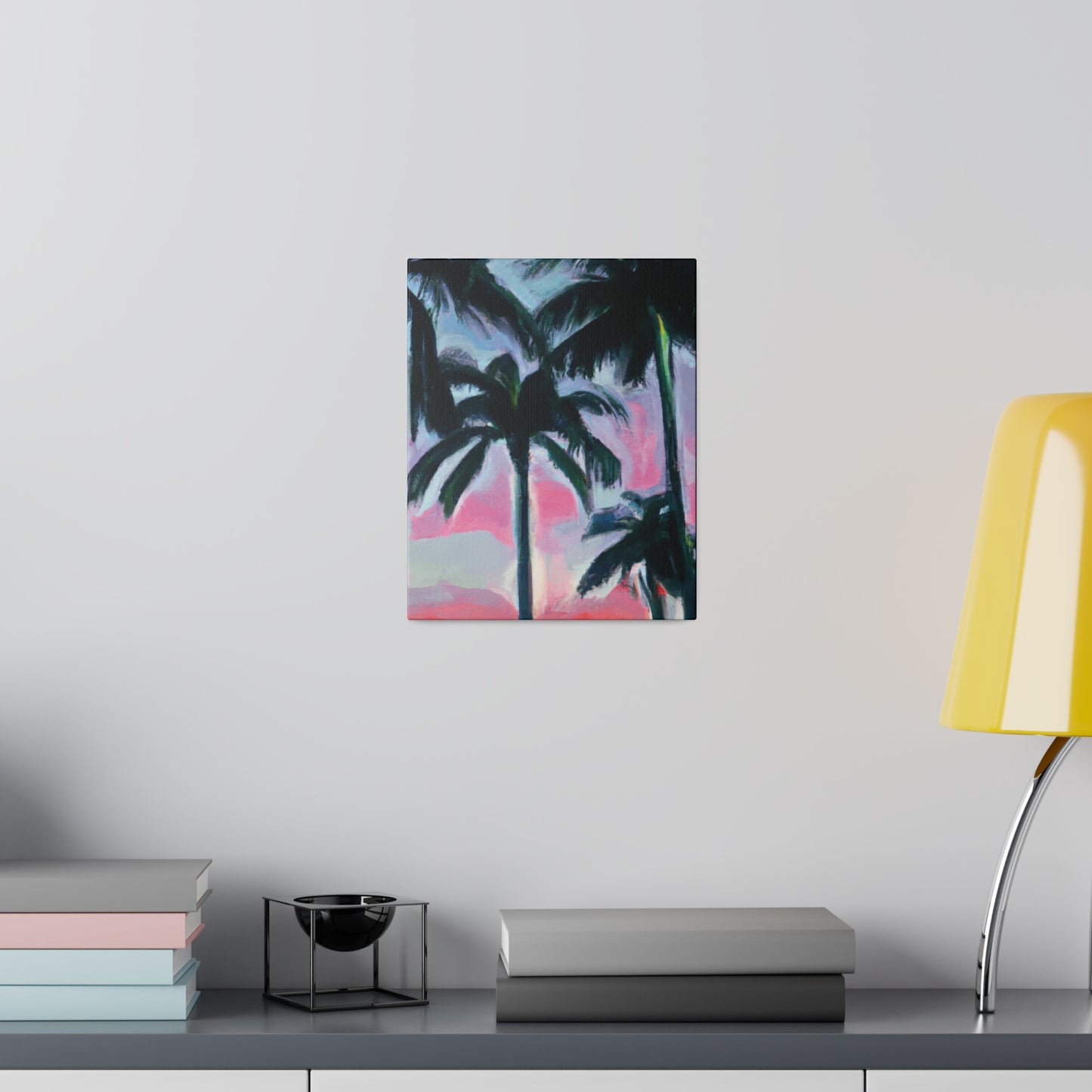 7629F - Miami Beach Sunset Painting Print | Miami | Beach | Sunset | Poster | Home Decor | Wall Art | Canvas