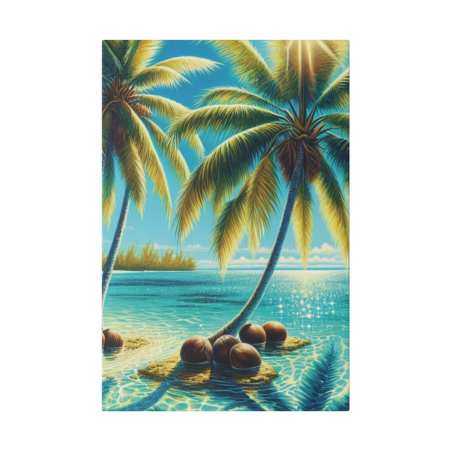 8231M - Bahamas Ocean Painting Print | Bahamas | Ocean | Beach | Poster | Home Decor | Wall Art | Canvas