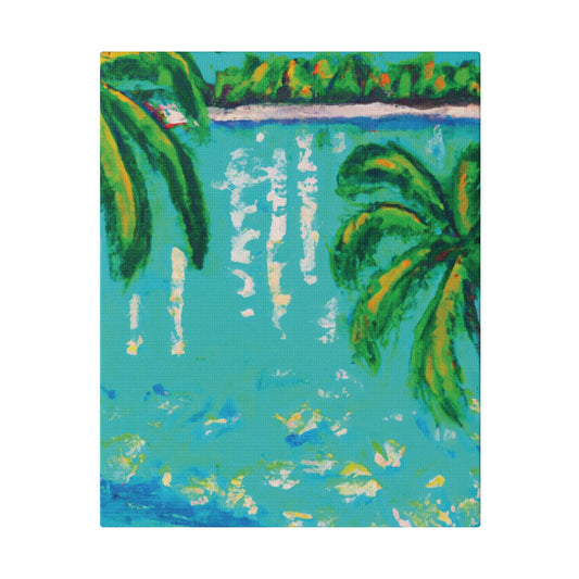 6412Q - Bahamas Ocean Painting Print | Bahamas | Ocean | Beach | Poster | Home Decor | Wall Art | Canvas