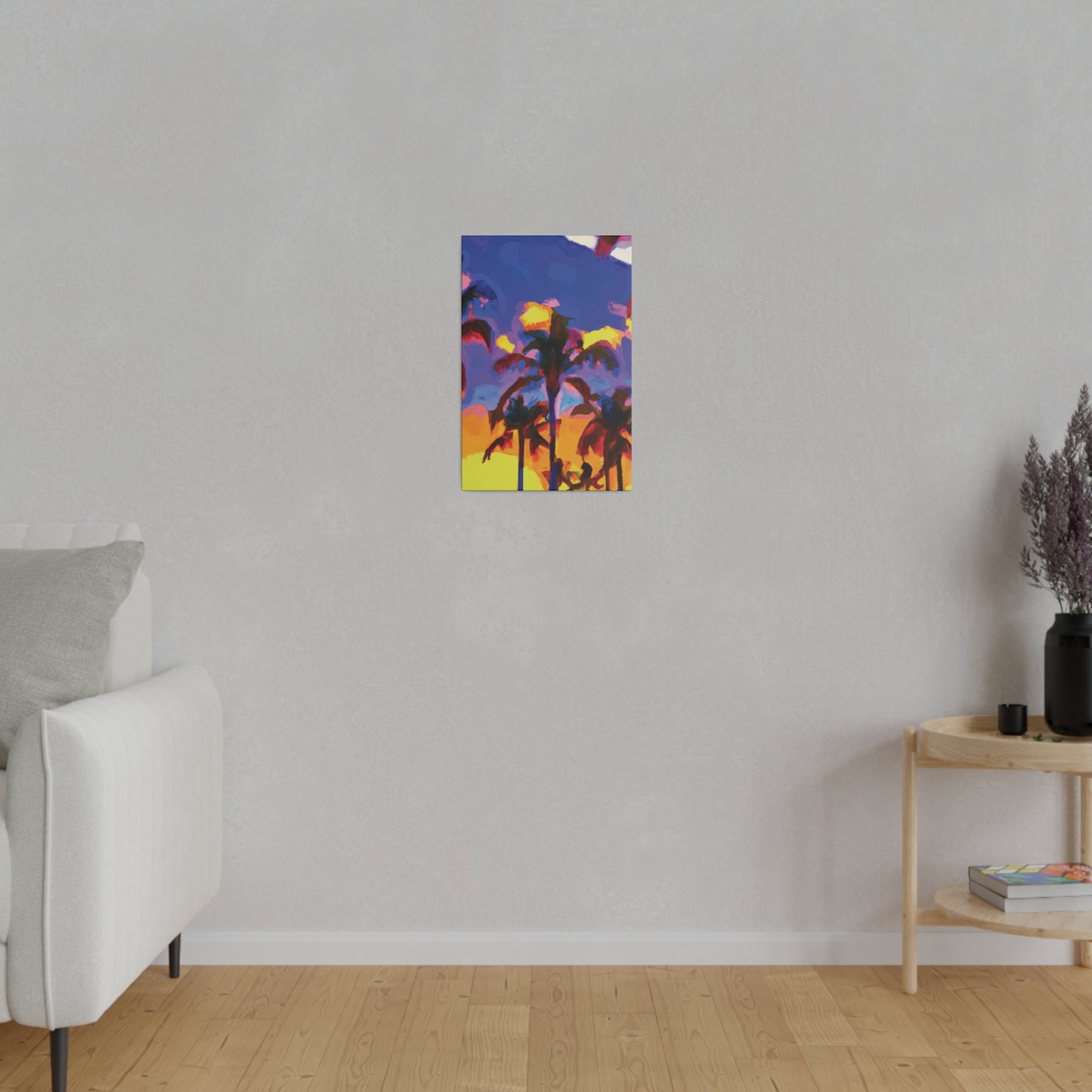 3162U - Miami Beach Sunset Painting Print | Miami | Beach | Sunset | Poster | Home Decor | Wall Art | Canvas