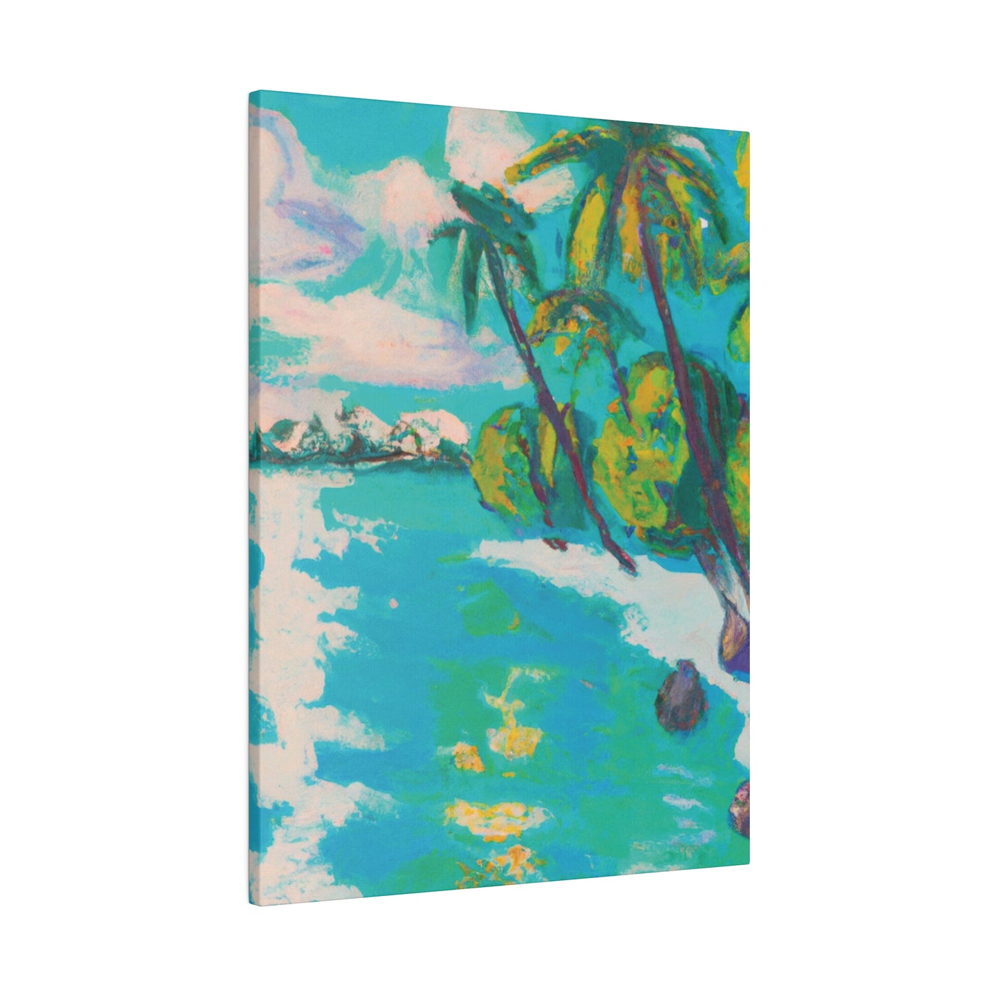 1787U - Bahamas Ocean Painting Print | Bahamas | Ocean | Beach | Poster | Home Decor | Wall Art | Canvas