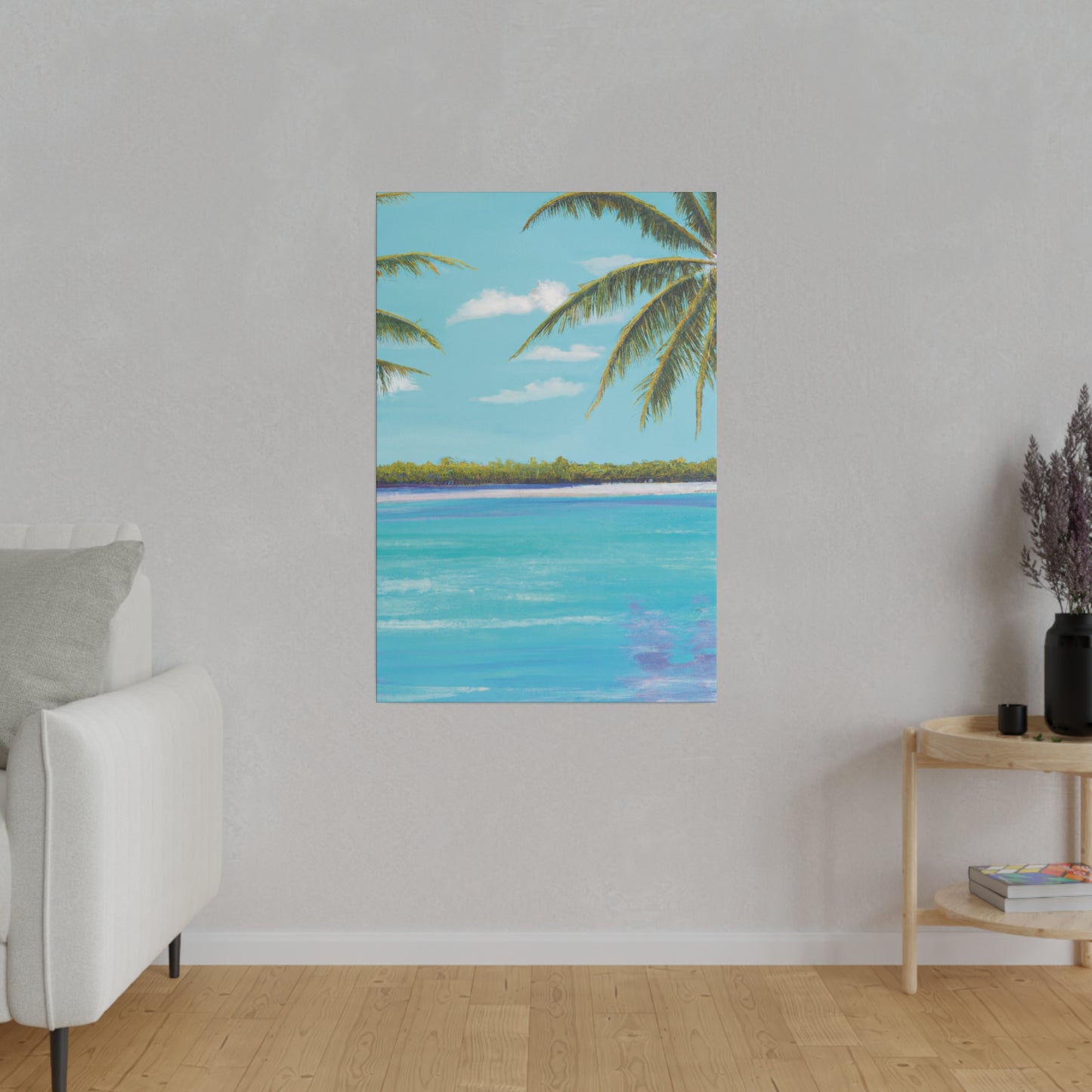 8132D - Bahamas Ocean Painting Print | Bahamas | Ocean | Beach | Poster | Home Decor | Wall Art | Canvas