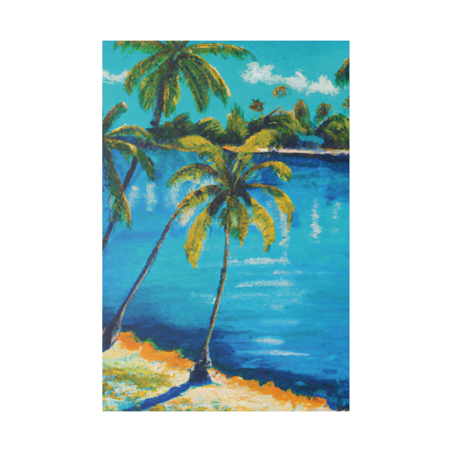 856Y - Bahamas Ocean Painting Print | Bahamas | Ocean | Beach | Poster | Home Decor | Wall Art | Canvas