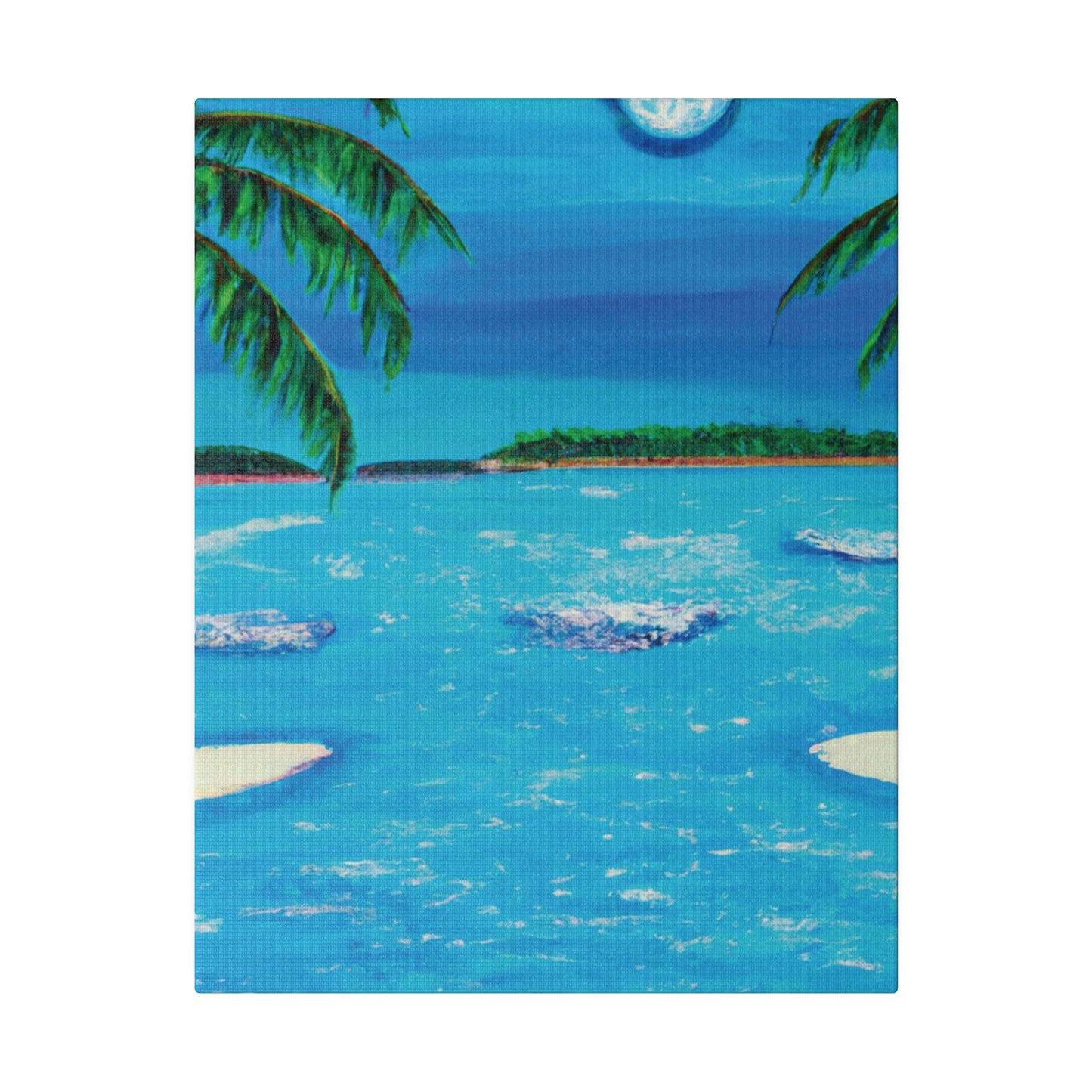 7239Z - Bahamas Ocean Painting Print | Bahamas | Ocean | Beach | Poster | Home Decor | Wall Art | Canvas