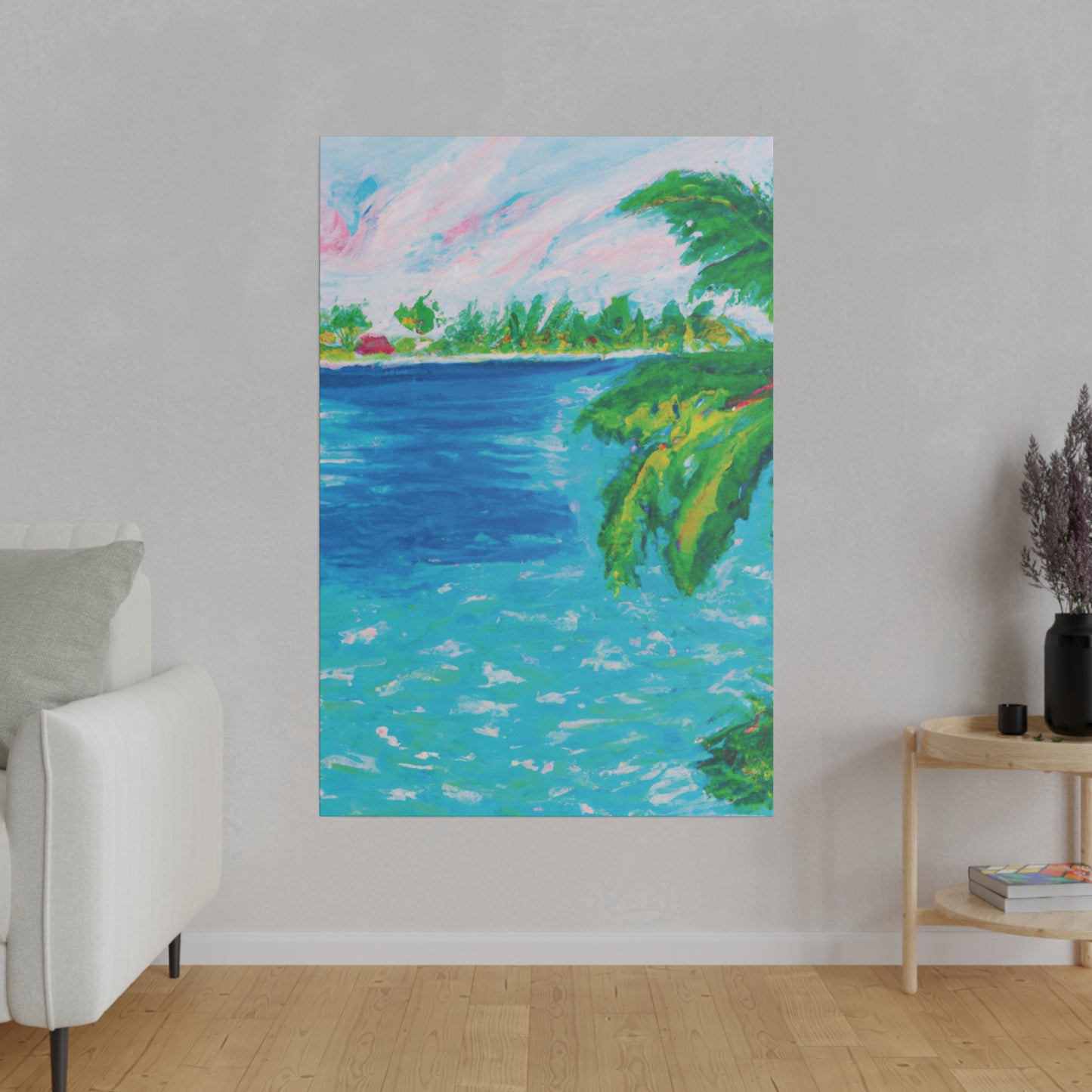 3265X - Bahamas Ocean Painting Print | Bahamas | Ocean | Beach | Poster | Home Decor | Wall Art | Canvas