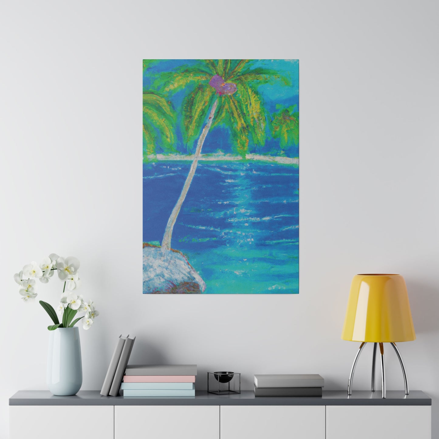 8345V - Bahamas Ocean Painting Print | Bahamas | Ocean | Beach | Poster | Home Decor | Wall Art | Canvas