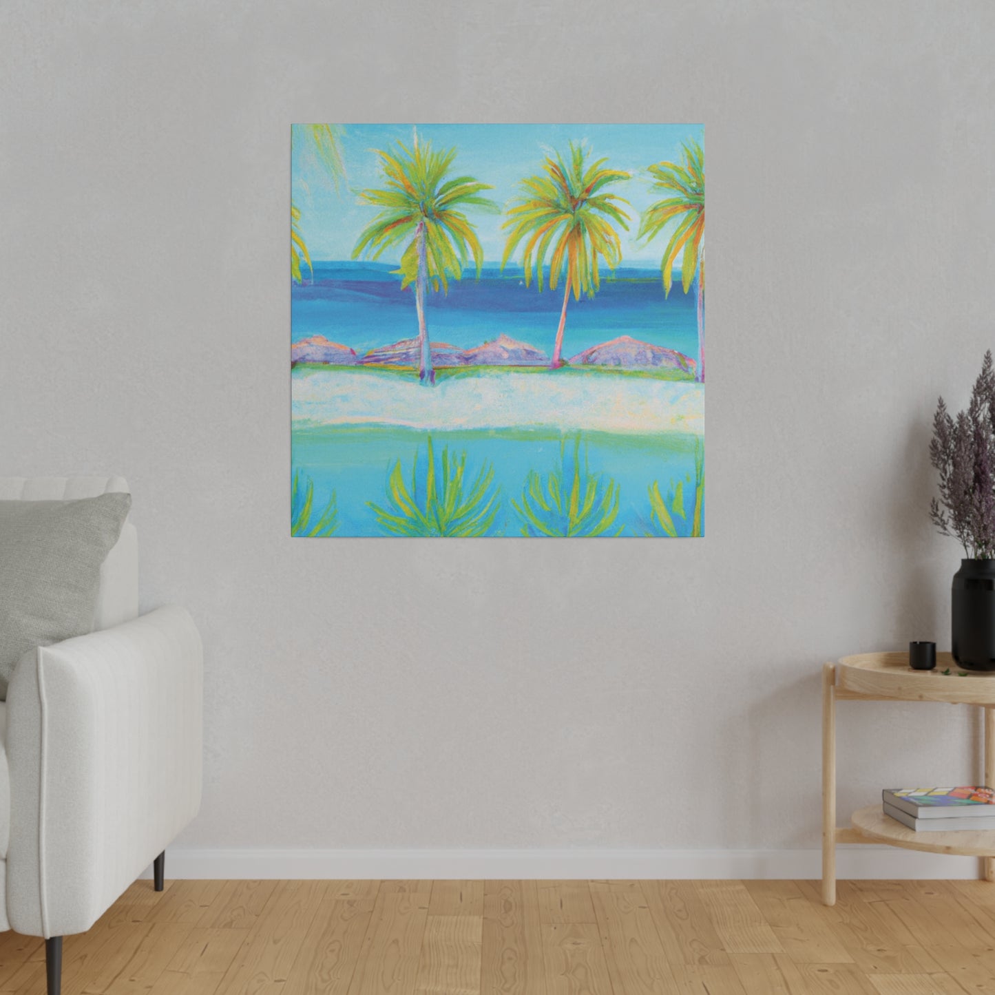 7646F - Bahamas Ocean Painting Print | Bahamas | Ocean | Beach | Poster | Home Decor | Wall Art | Canvas