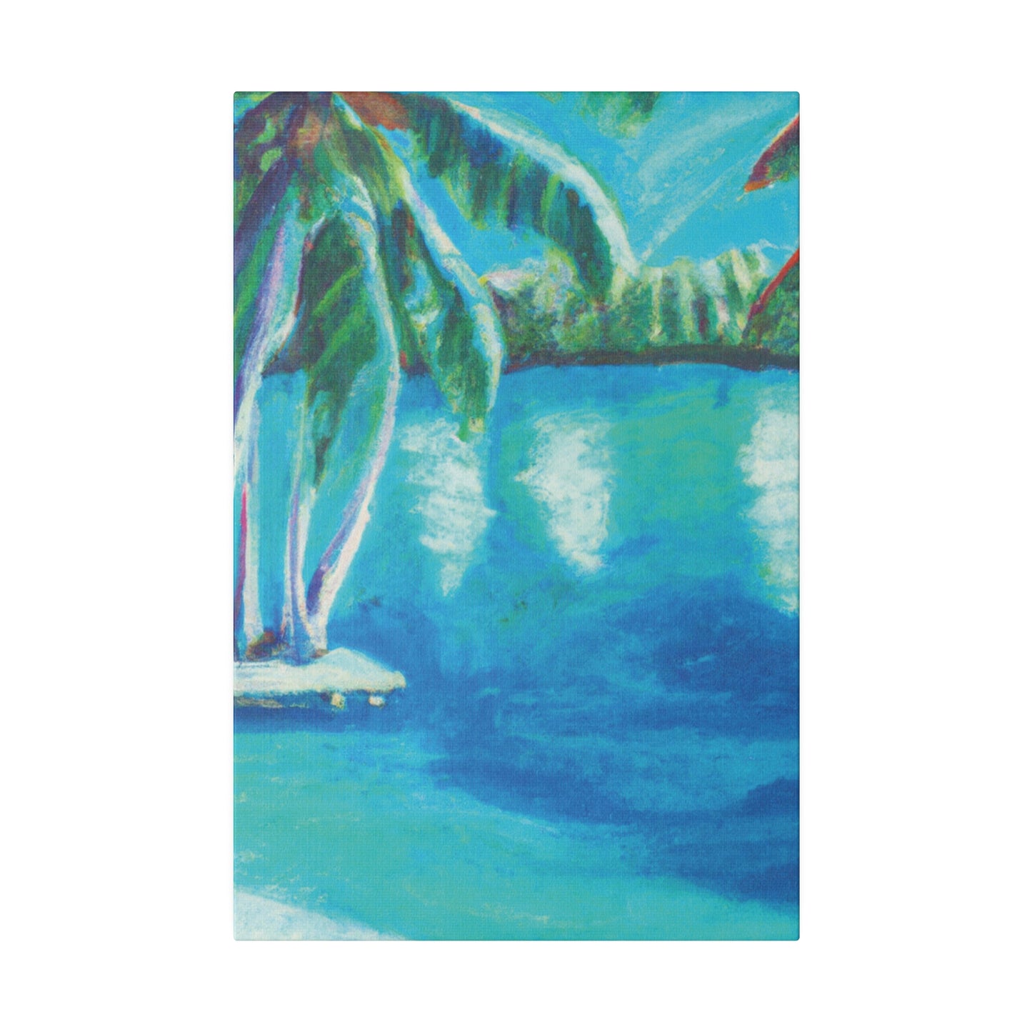 3187V - Bahamas Ocean Painting Print | Bahamas | Ocean | Beach | Poster | Home Decor | Wall Art | Canvas