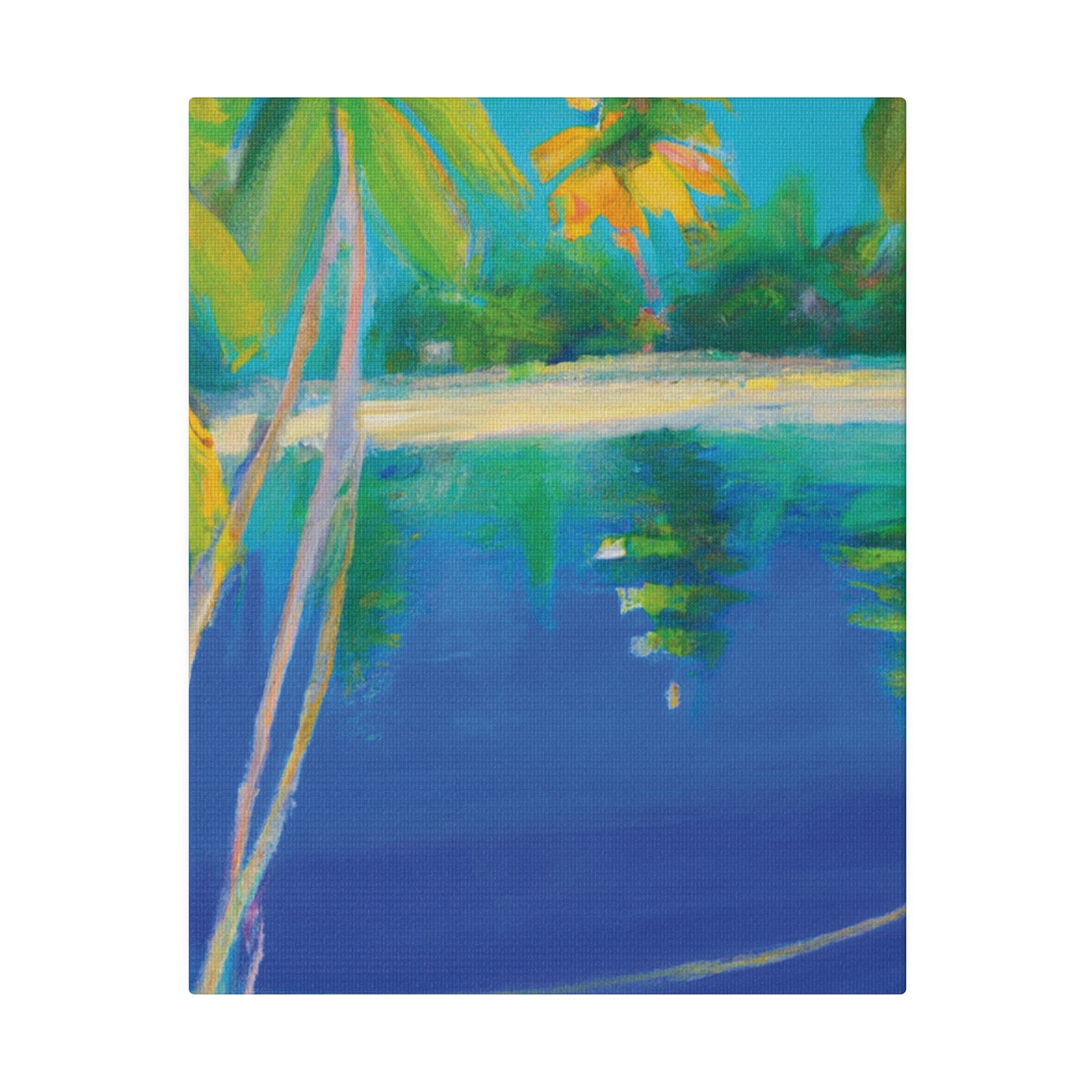 6837T - Bahamas Ocean Painting Print | Bahamas | Ocean | Beach | Poster | Home Decor | Wall Art | Canvas