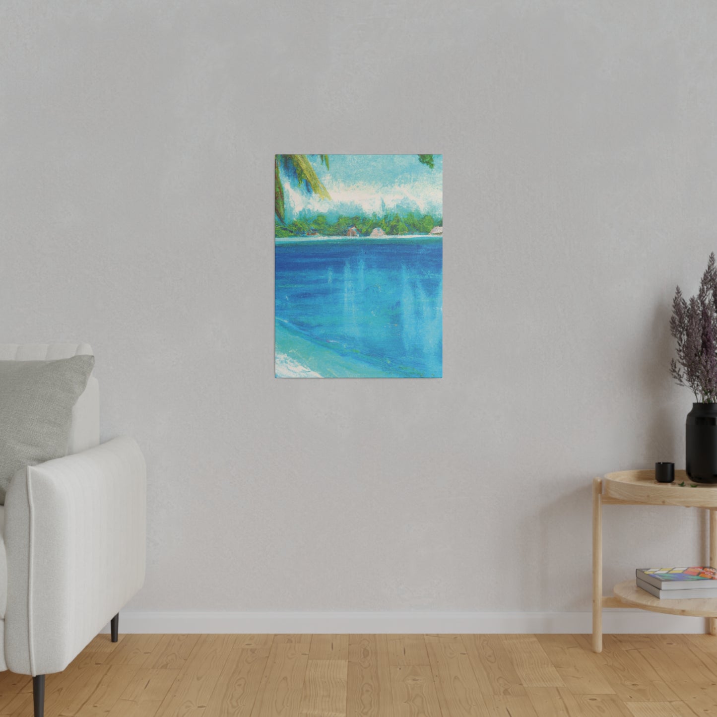 3198N - Bahamas Ocean Painting Print | Bahamas | Ocean | Beach | Poster | Home Decor | Wall Art | Canvas