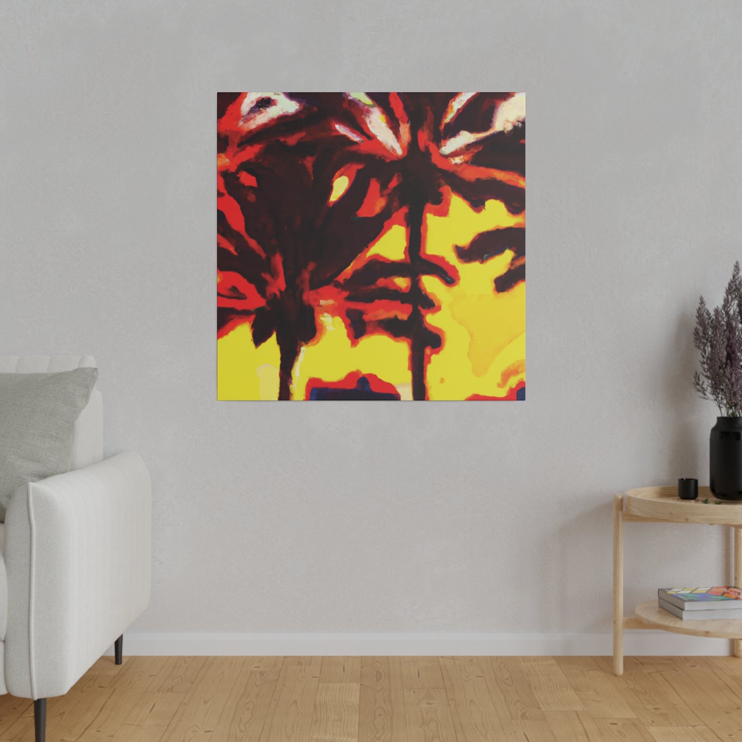 3133X - Miami Beach Sunset Painting Print | Miami | Beach | Sunset | Poster | Home Decor | Wall Art | Canvas