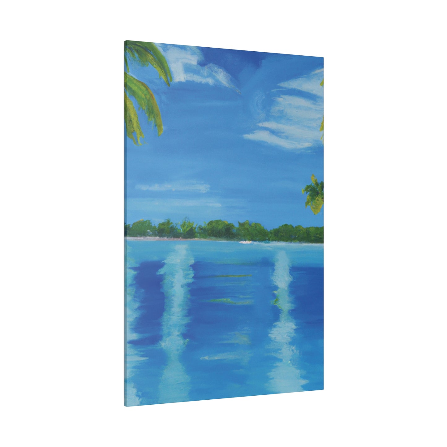 6876O - Bahamas Ocean Painting Print | Bahamas | Ocean | Beach | Poster | Home Decor | Wall Art | Canvas