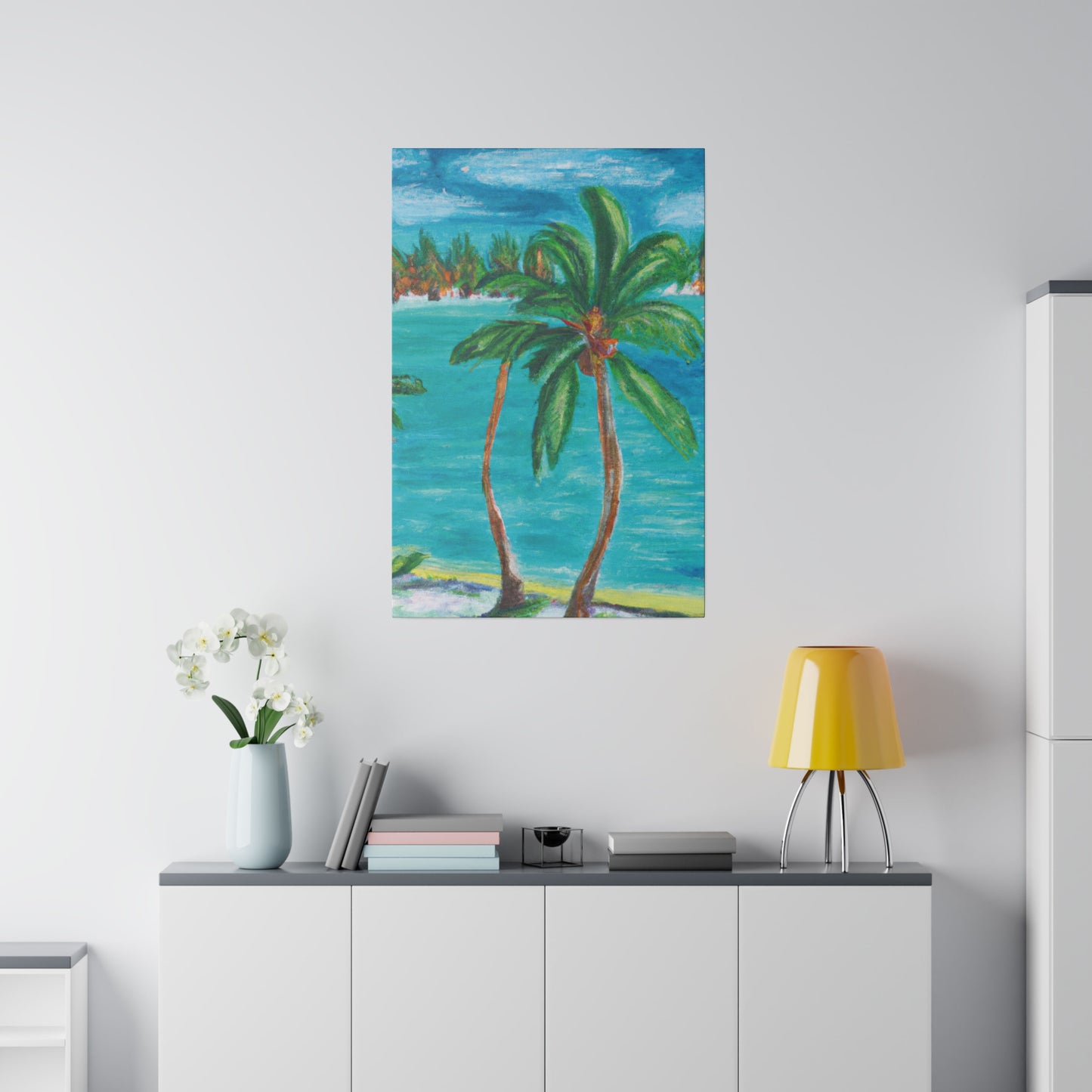 8299I - Bahamas Ocean Painting Print | Bahamas | Ocean | Beach | Poster | Home Decor | Wall Art | Canvas