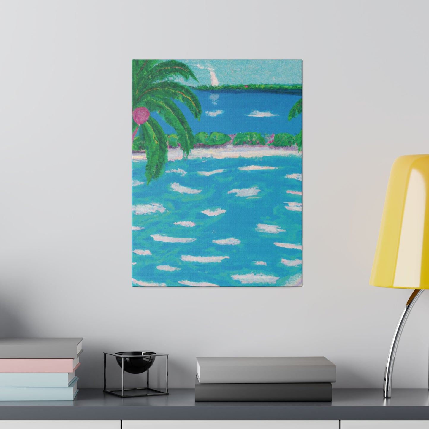 7341Z - Bahamas Ocean Painting Print | Bahamas | Ocean | Beach | Poster | Home Decor | Wall Art | Canvas