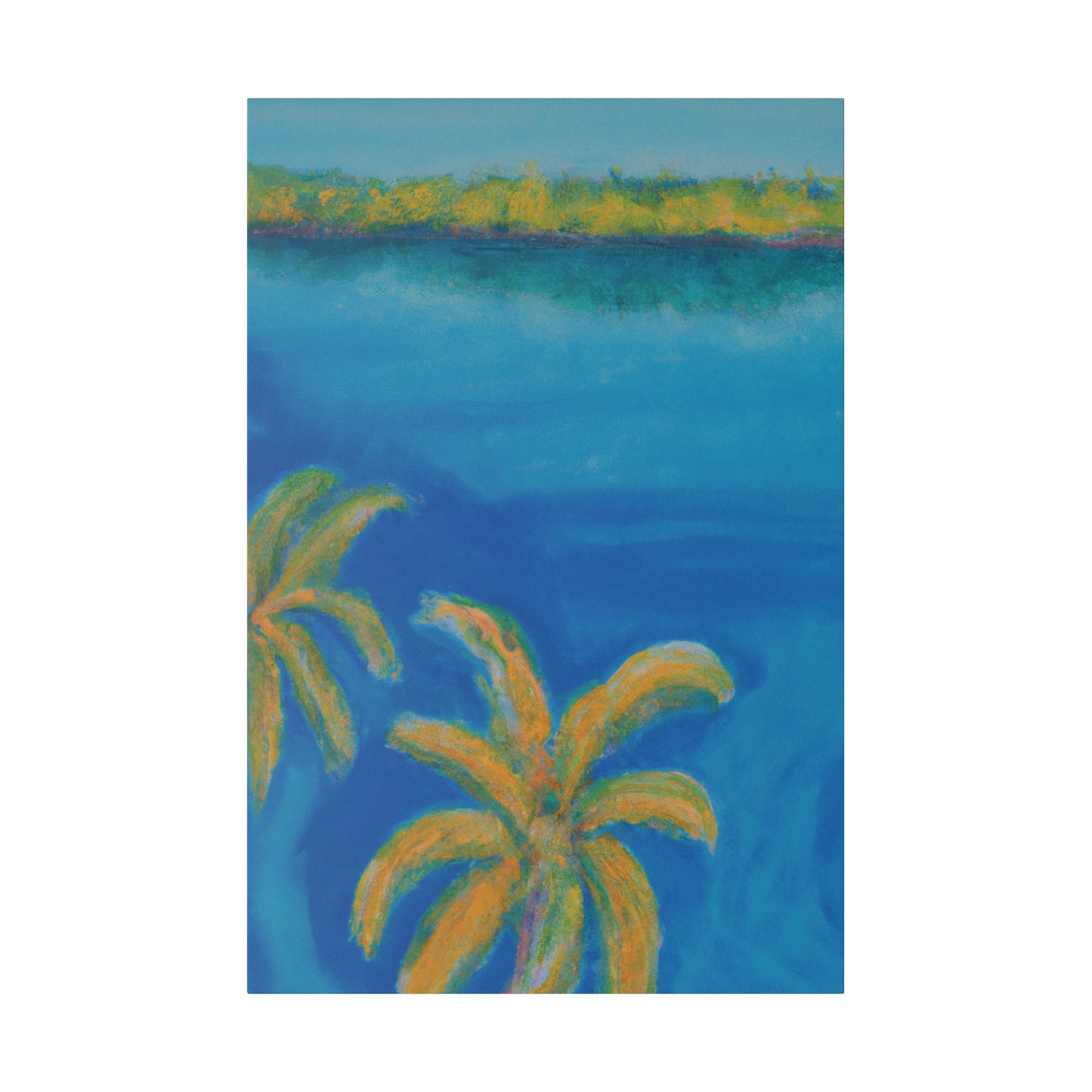 7128I - Bahamas Ocean Painting Print | Bahamas | Ocean | Beach | Poster | Home Decor | Wall Art | Canvas