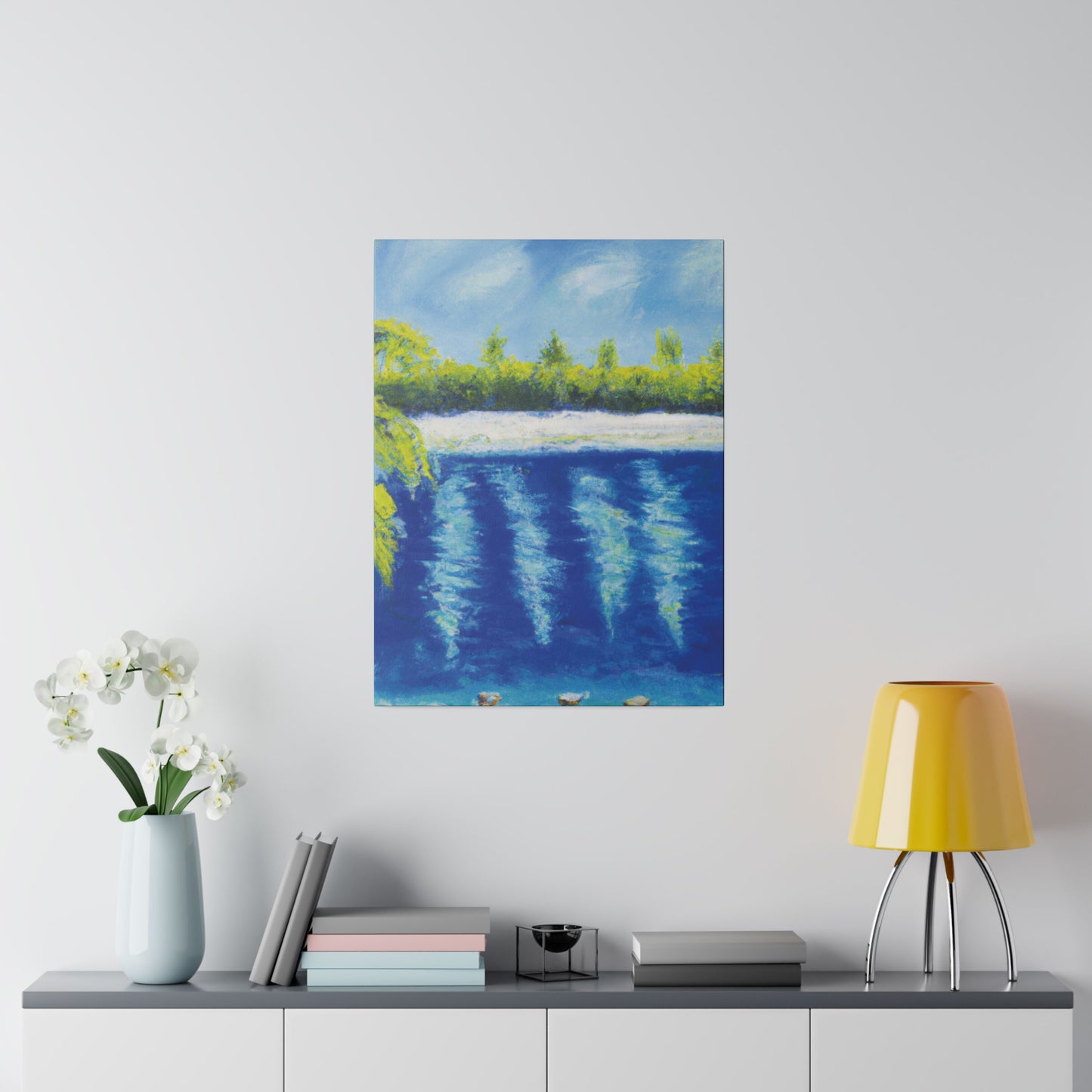 8106X - Bahamas Ocean Painting Print | Bahamas | Ocean | Beach | Poster | Home Decor | Wall Art | Canvas