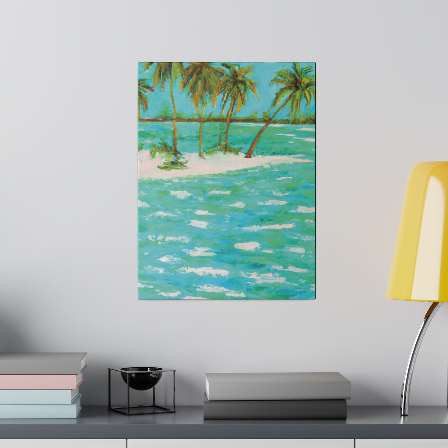 1193C - Bahamas Ocean Painting Print | Bahamas | Ocean | Beach | Poster | Home Decor | Wall Art | Canvas