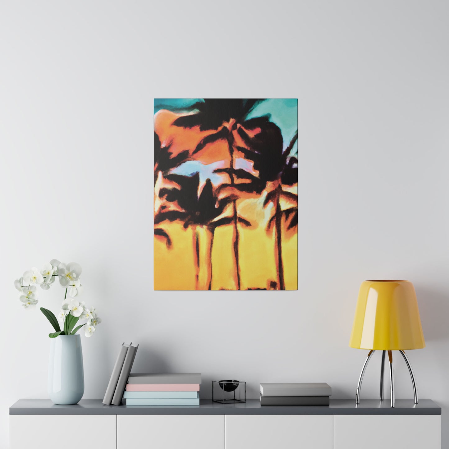 6306Z - Miami Beach Sunset Painting Print | Miami | Beach | Sunset | Poster | Home Decor | Wall Art | Canvas