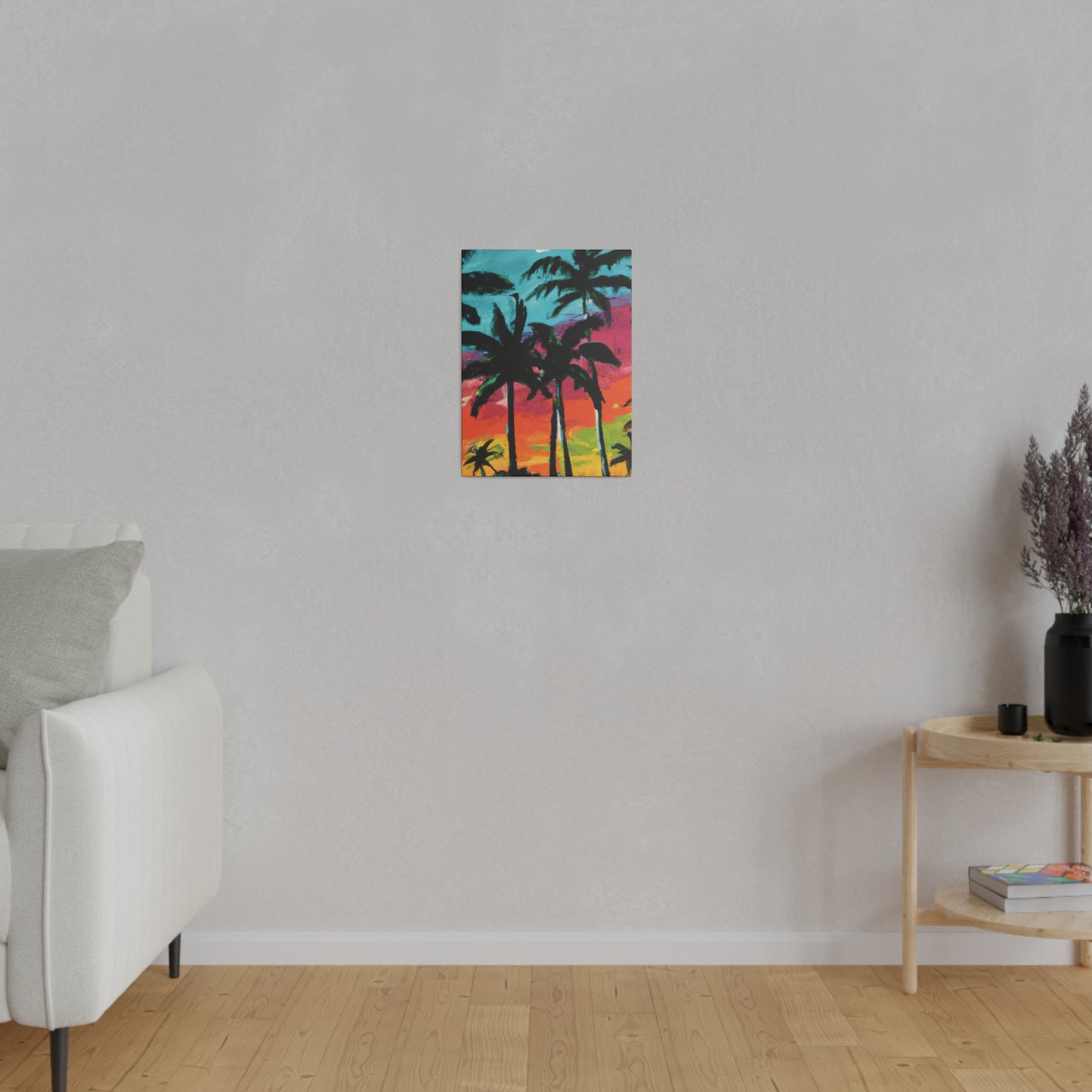 9761F - Miami Beach Sunset Painting Print | Miami | Beach | Sunset | Poster | Home Decor | Wall Art | Canvas