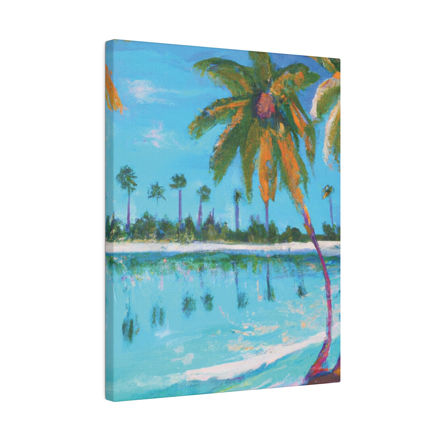 8723S - Bahamas Ocean Painting Print | Bahamas | Ocean | Beach | Poster | Home Decor | Wall Art | Canvas