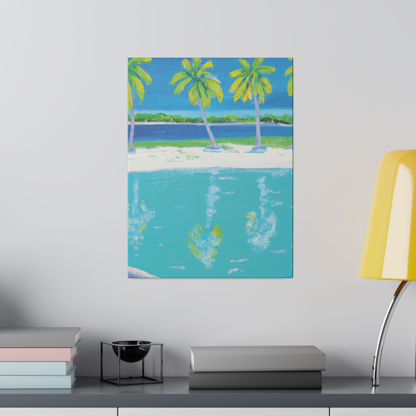 2196Z - Bahamas Ocean Painting Print | Bahamas | Ocean | Beach | Poster | Home Decor | Wall Art | Canvas