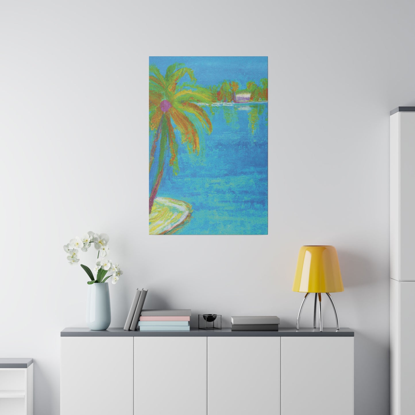 7245E - Bahamas Ocean Painting Print | Bahamas | Ocean | Beach | Poster | Home Decor | Wall Art | Canvas