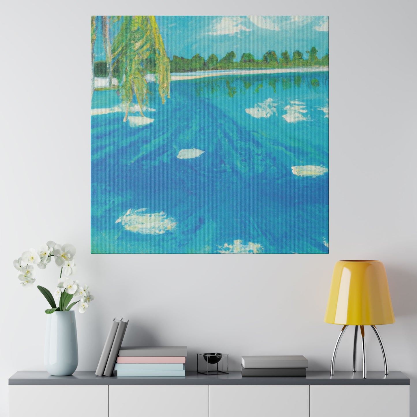 9365U - Bahamas Ocean Painting Print | Bahamas | Ocean | Beach | Poster | Home Decor | Wall Art | Canvas