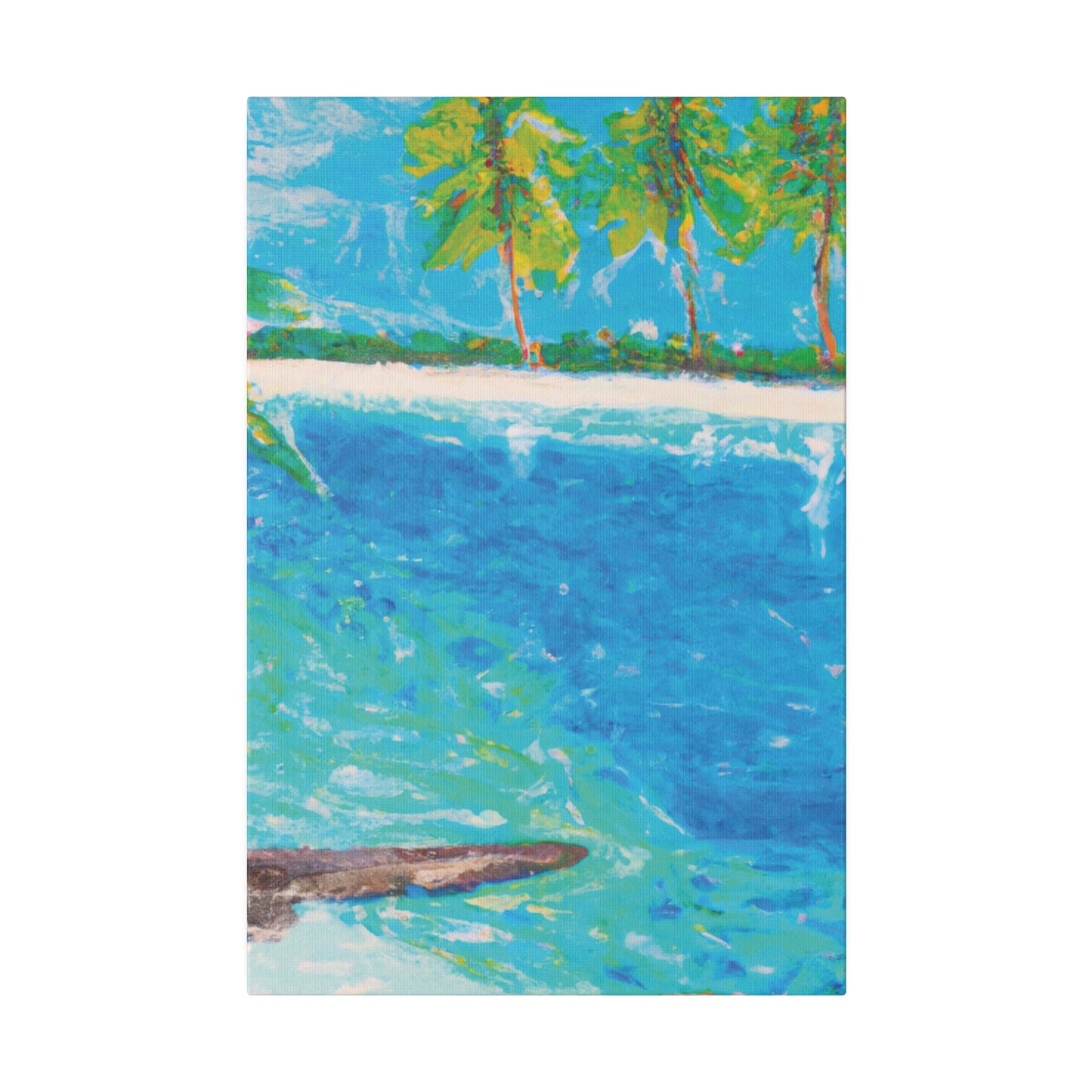 5065C - Bahamas Ocean Painting Print | Bahamas | Ocean | Beach | Poster | Home Decor | Wall Art | Canvas