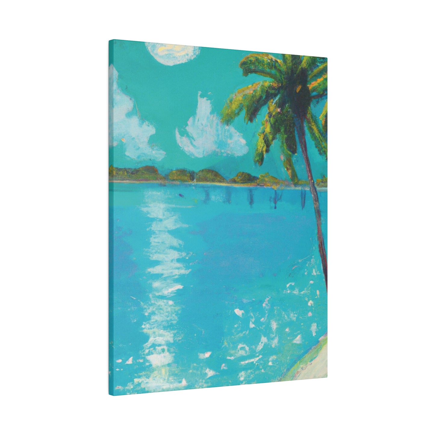 2483G - Bahamas Ocean Painting Print | Bahamas | Ocean | Beach | Poster | Home Decor | Wall Art | Canvas