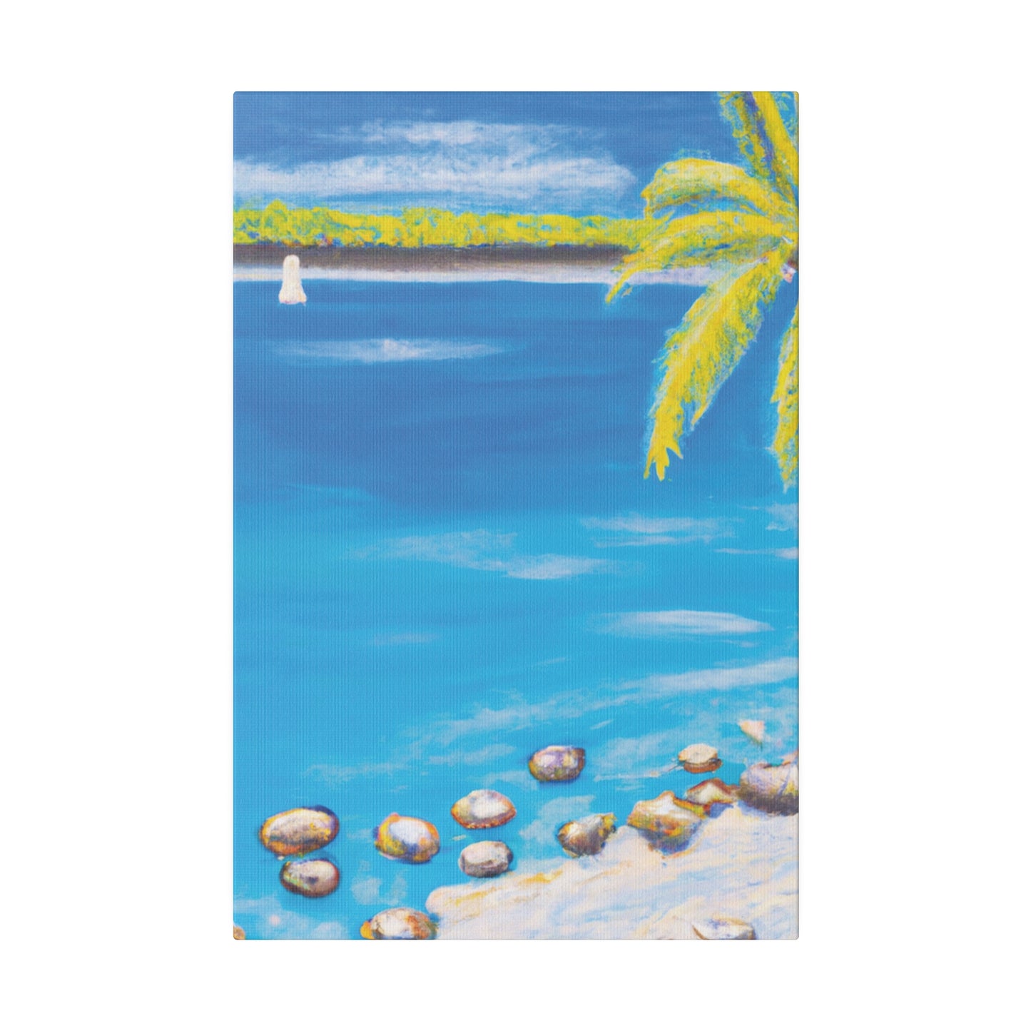 8593F - Bahamas Ocean Painting Print | Bahamas | Ocean | Beach | Poster | Home Decor | Wall Art | Canvas