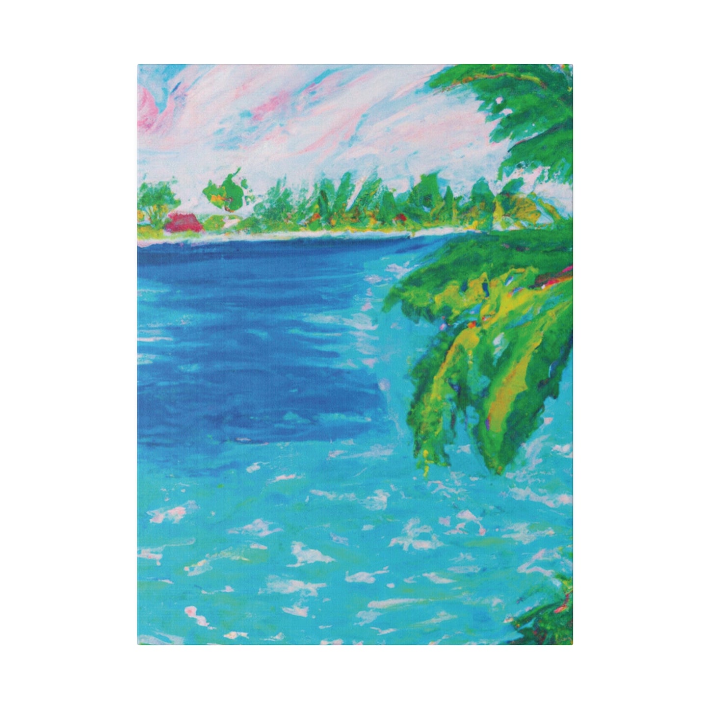 3265X - Bahamas Ocean Painting Print | Bahamas | Ocean | Beach | Poster | Home Decor | Wall Art | Canvas