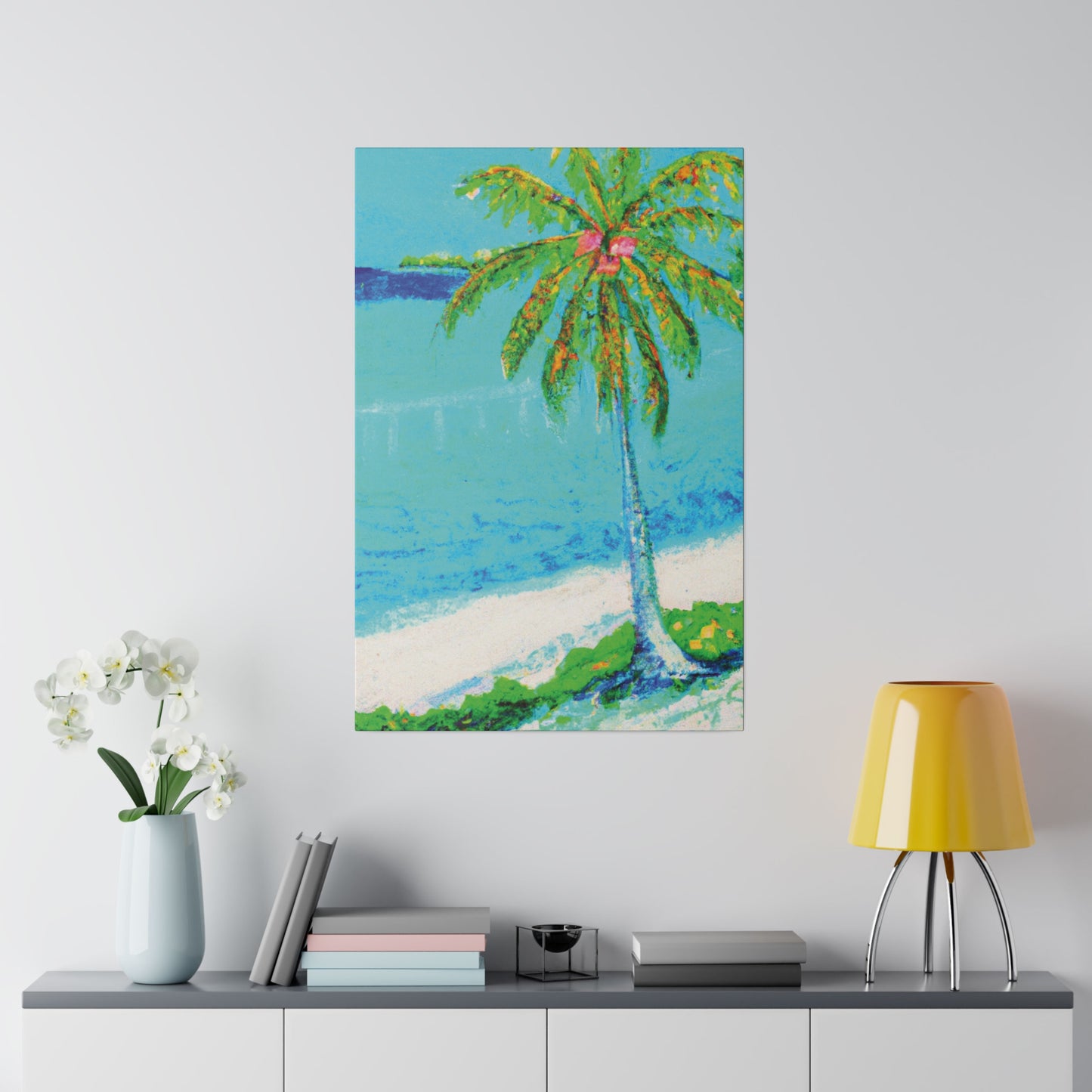 9089H - Bahamas Ocean Painting Print | Bahamas | Ocean | Beach | Poster | Home Decor | Wall Art | Canvas