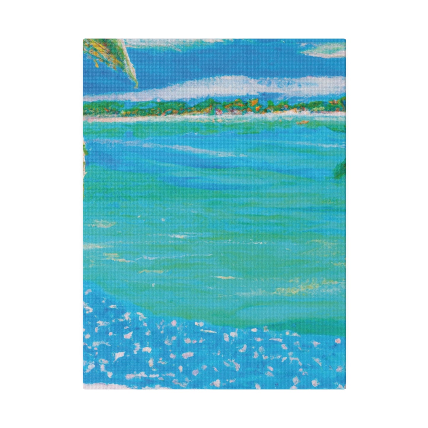 4740W - Bahamas Ocean Painting Print | Bahamas | Ocean | Beach | Poster | Home Decor | Wall Art | Canvas