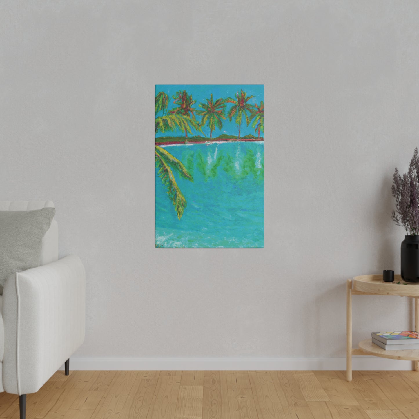 3255Q - Bahamas Ocean Painting Print | Bahamas | Ocean | Beach | Poster | Home Decor | Wall Art | Canvas