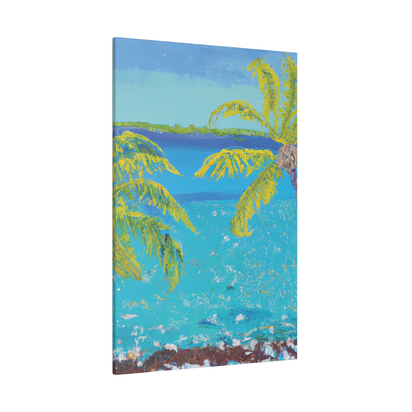 9282F - Bahamas Ocean Painting Print | Bahamas | Ocean | Beach | Poster | Home Decor | Wall Art | Canvas