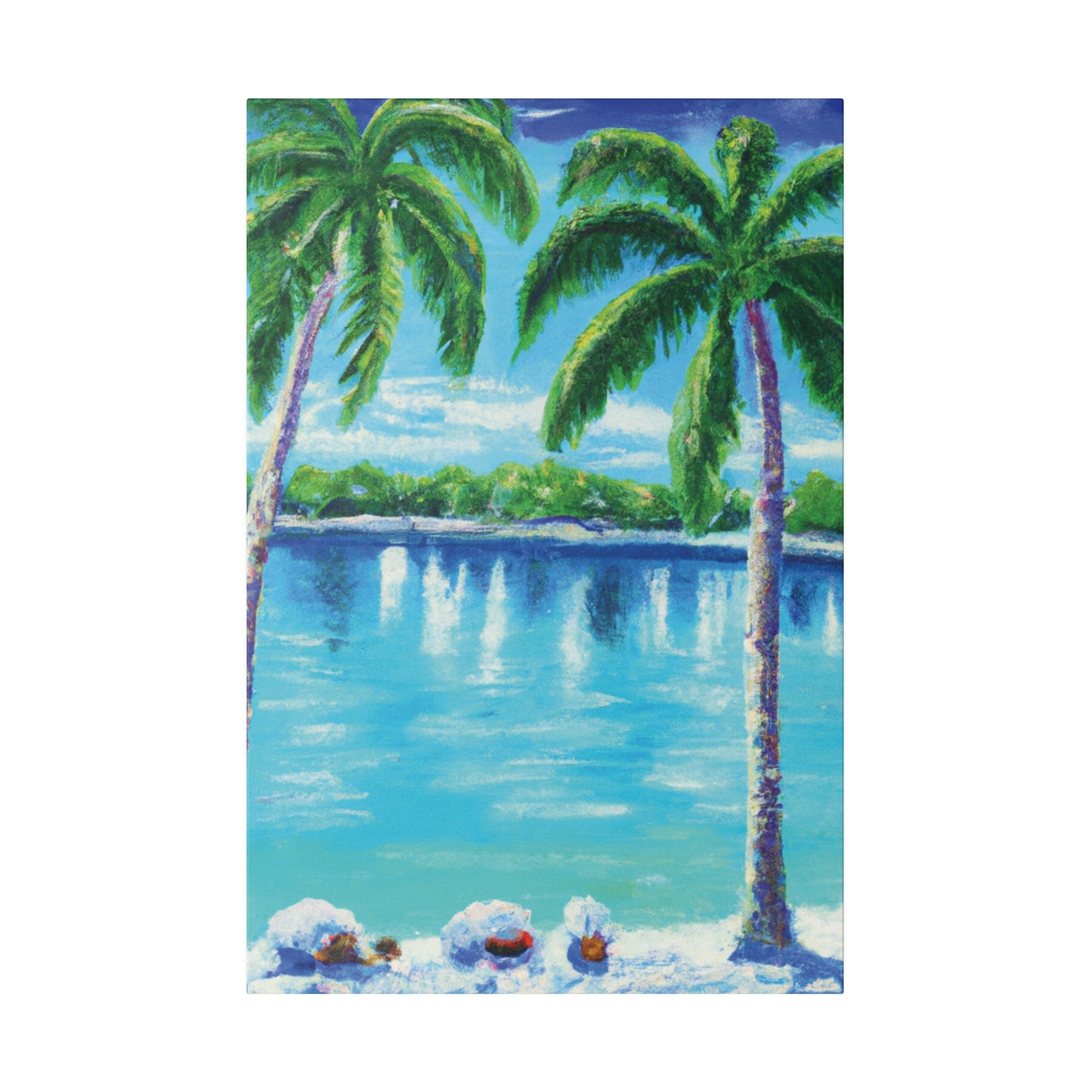 4482N - Bahamas Ocean Painting Print | Bahamas | Ocean | Beach | Poster | Home Decor | Wall Art | Canvas